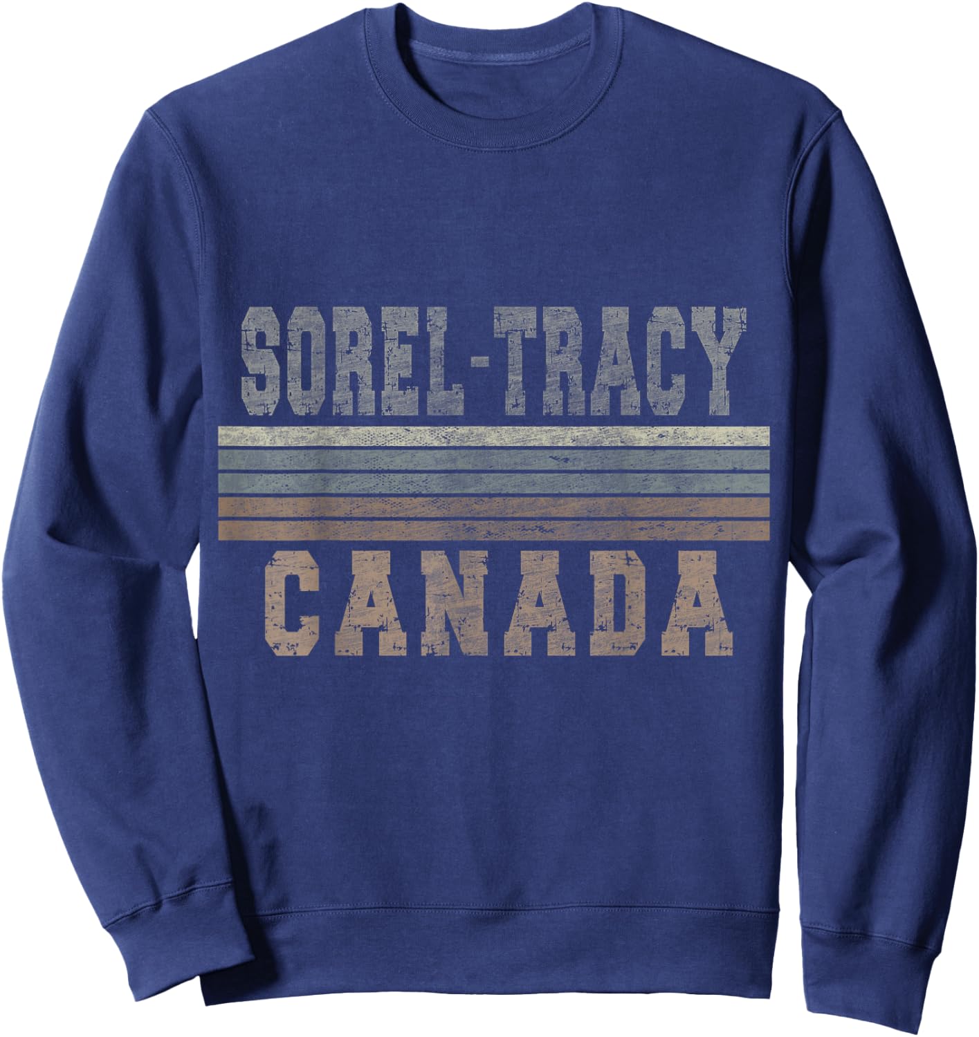Retro Sorel-Tracy Canada Sweatshirt - Sweatshirt | Navy