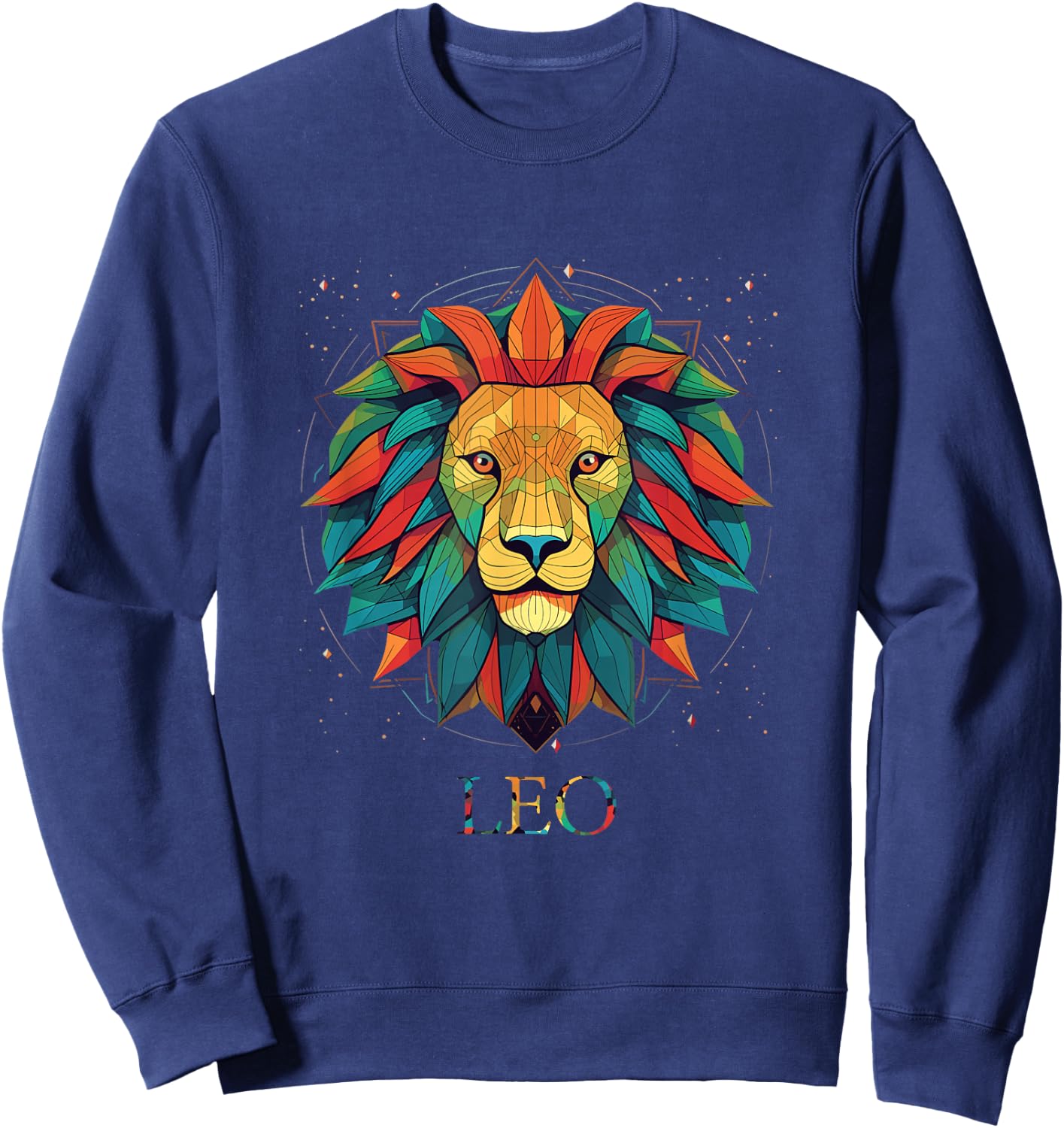Leo Zodiac shirt star sign personality Sweatshirt - Sweatshirt | Navy