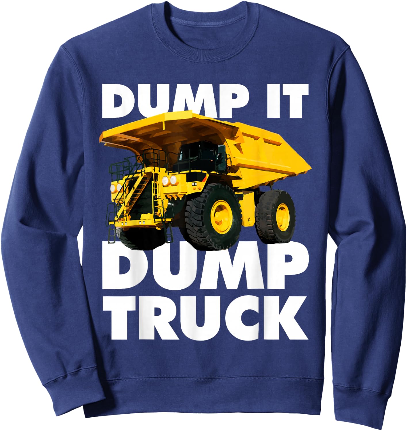 Dump Truck Sweatshirt - Sweatshirt | Navy