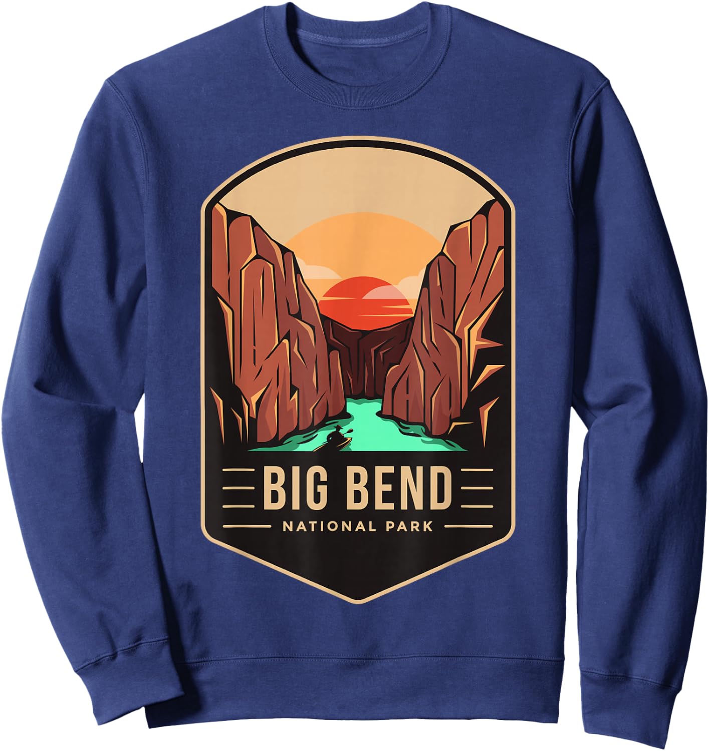 Big Bend National Park 1944 Texas Sweatshirt - Sweatshirt | Navy