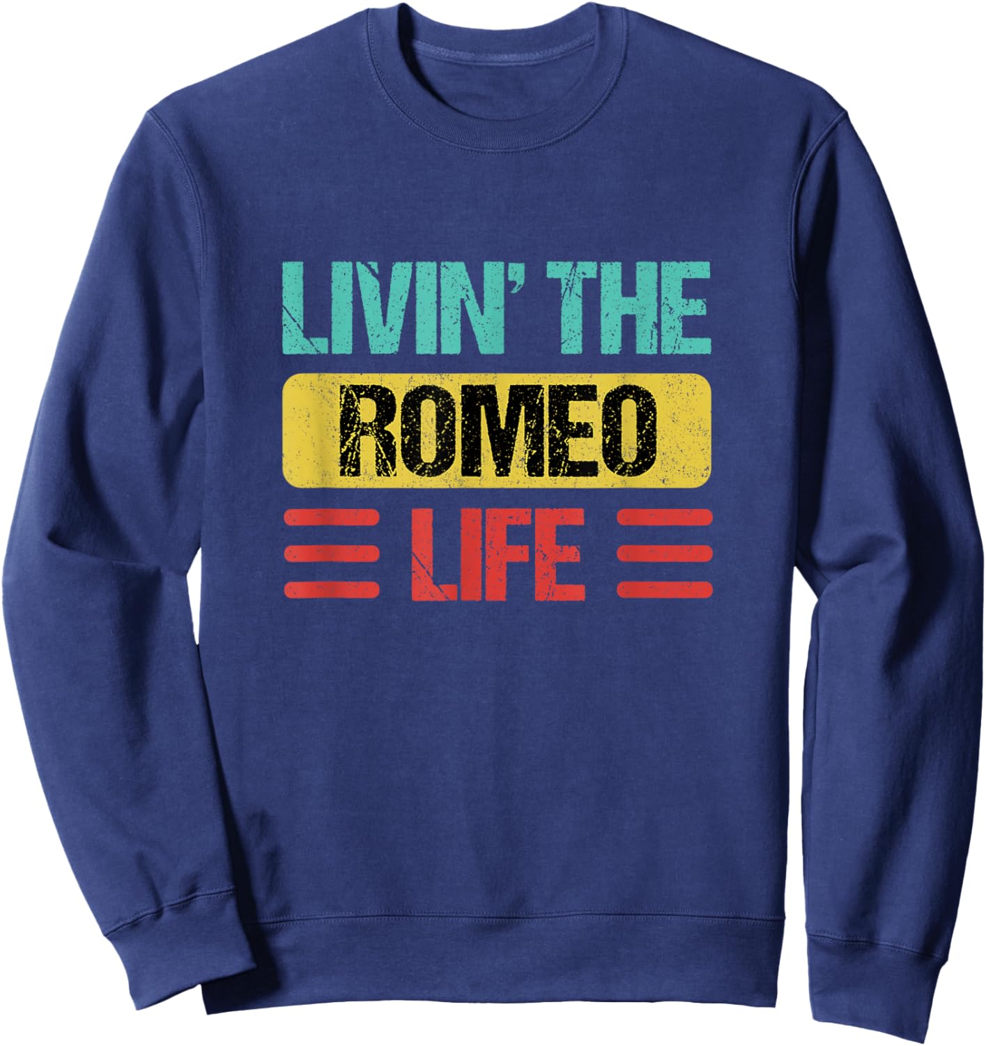 Romeo Name Sweatshirt - Sweatshirt | Navy