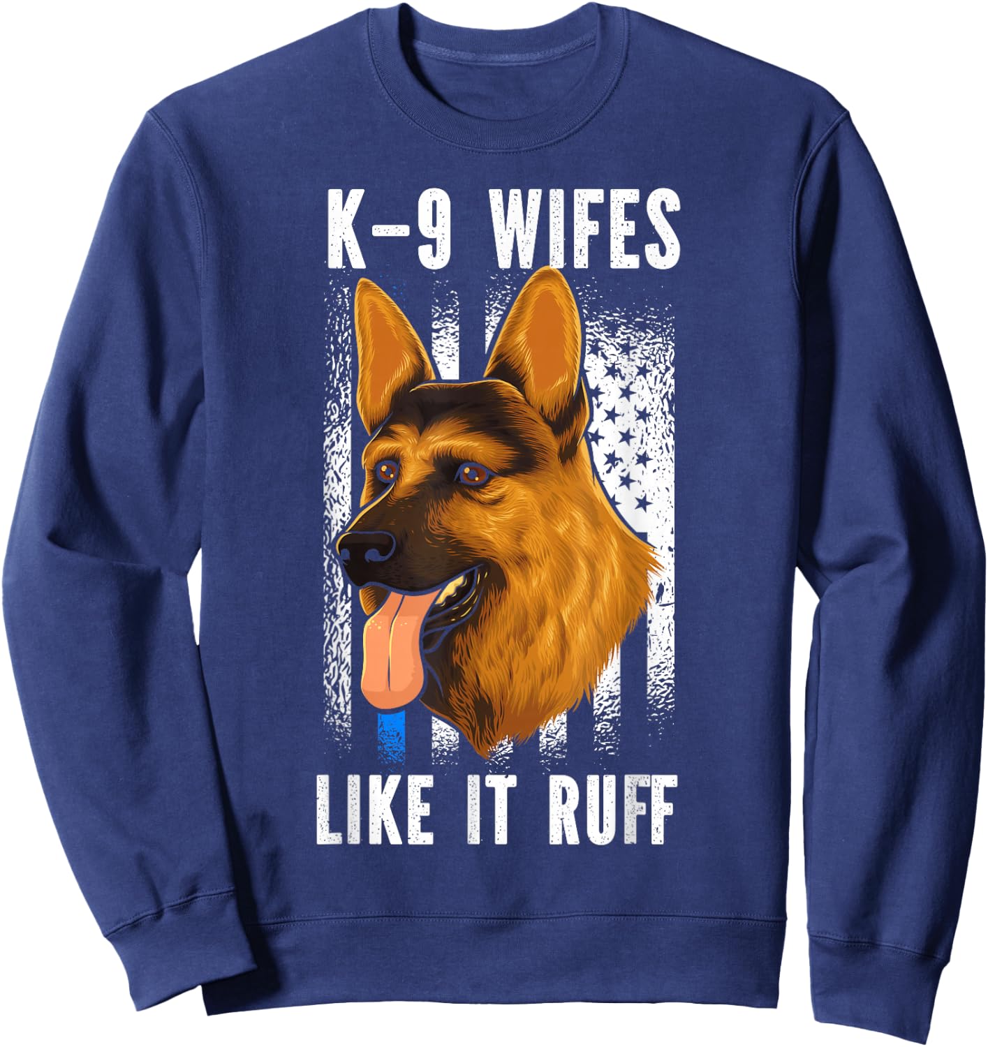 K9 Handler Police Dog Law Enforcement Police K9 Unit Sweatshirt - Sweatshirt | Navy