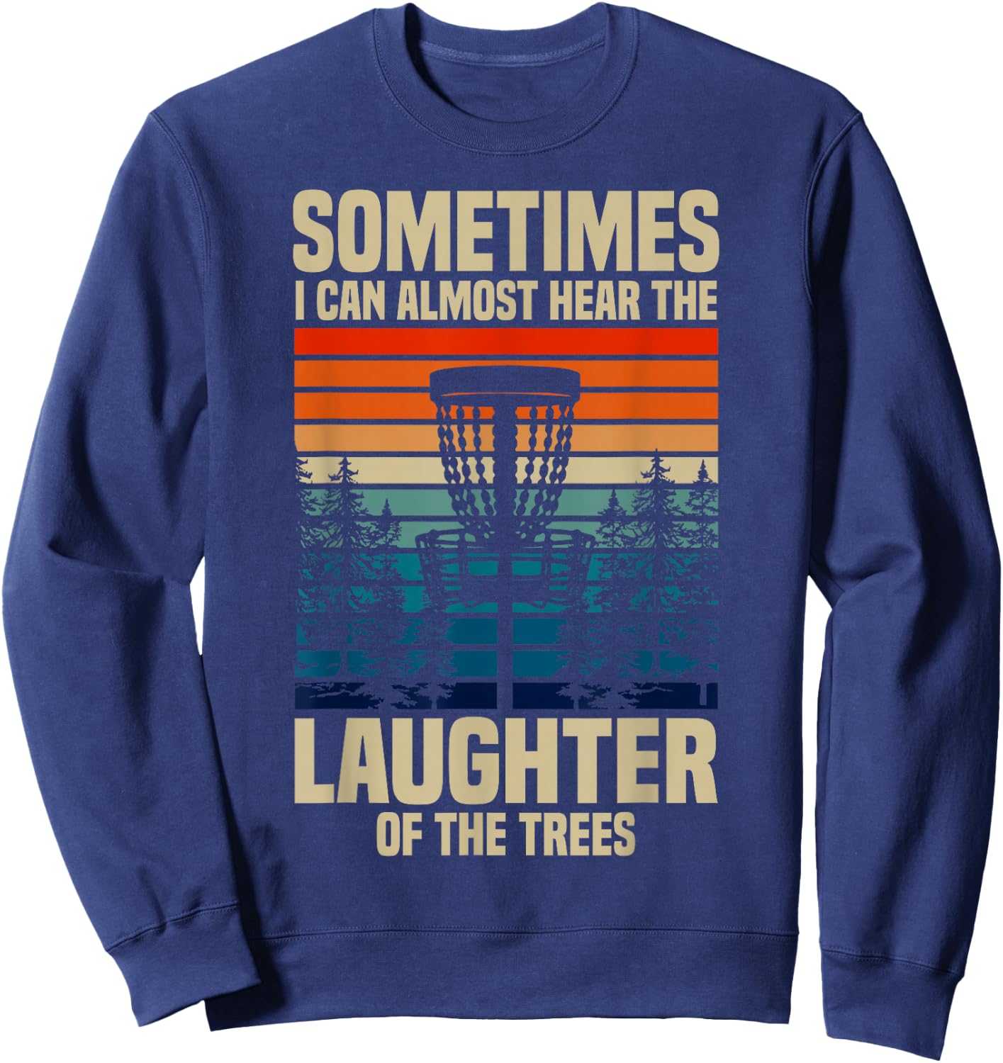 Frisbee Golf Disc Golf Sweatshirt - Sweatshirt | Navy
