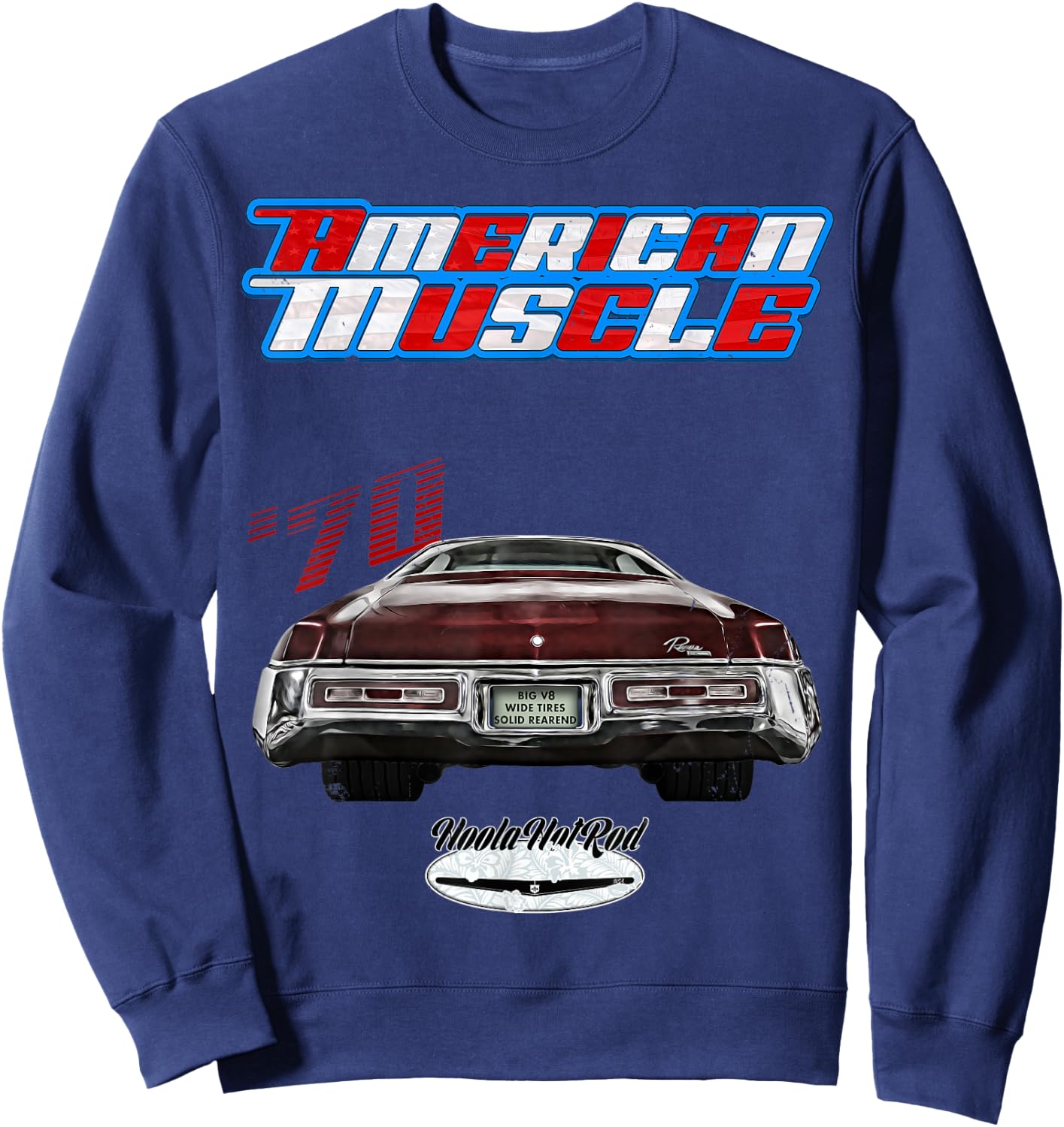 1970, 70 ,Riviera,Skylark,Limited,Gran,Grand,Sport,GS,Muscle Sweatshirt - Sweatshirt | Navy
