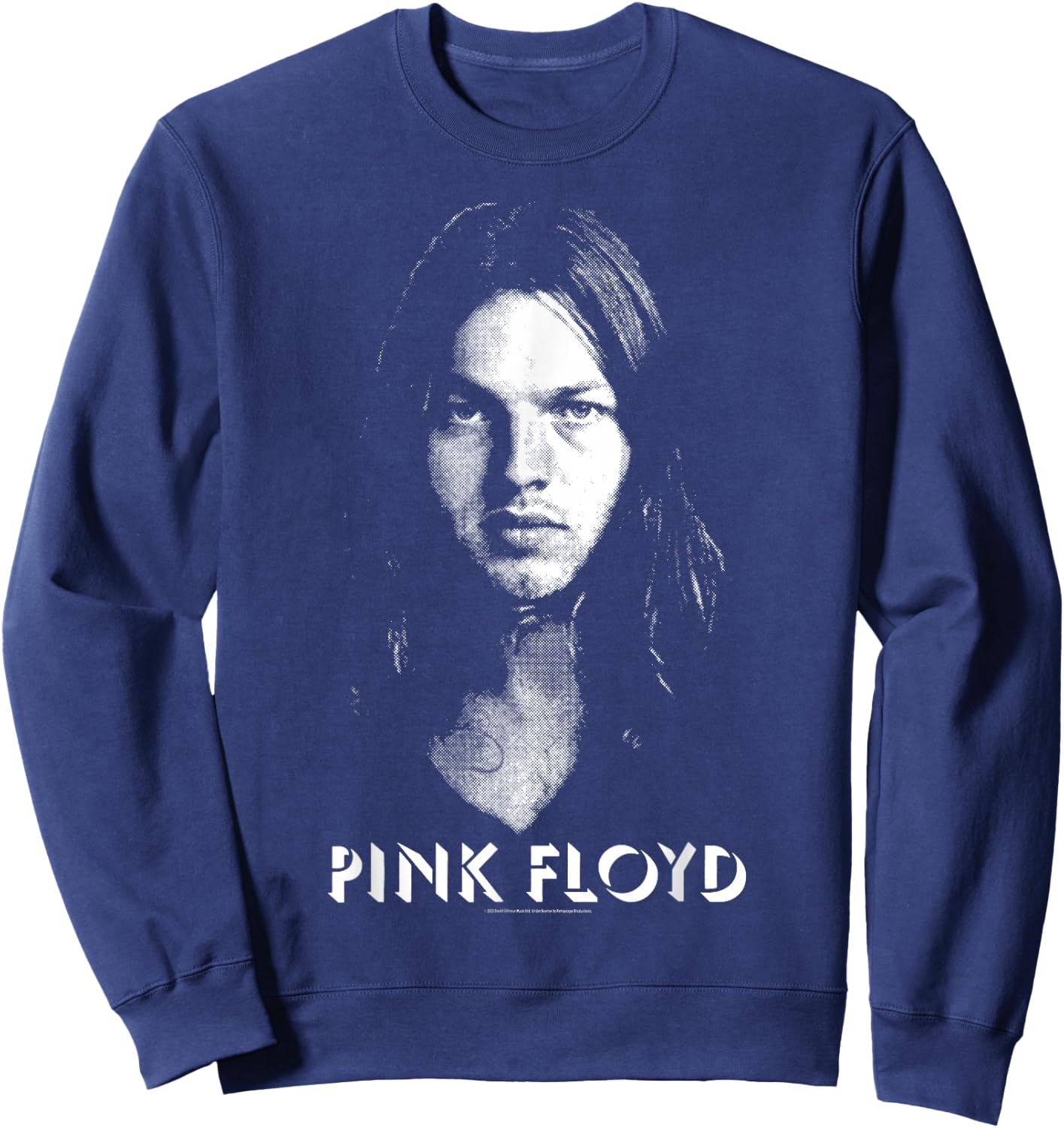 David Gilmour Photo Portrait Sweatshirt - Sweatshirt | Navy