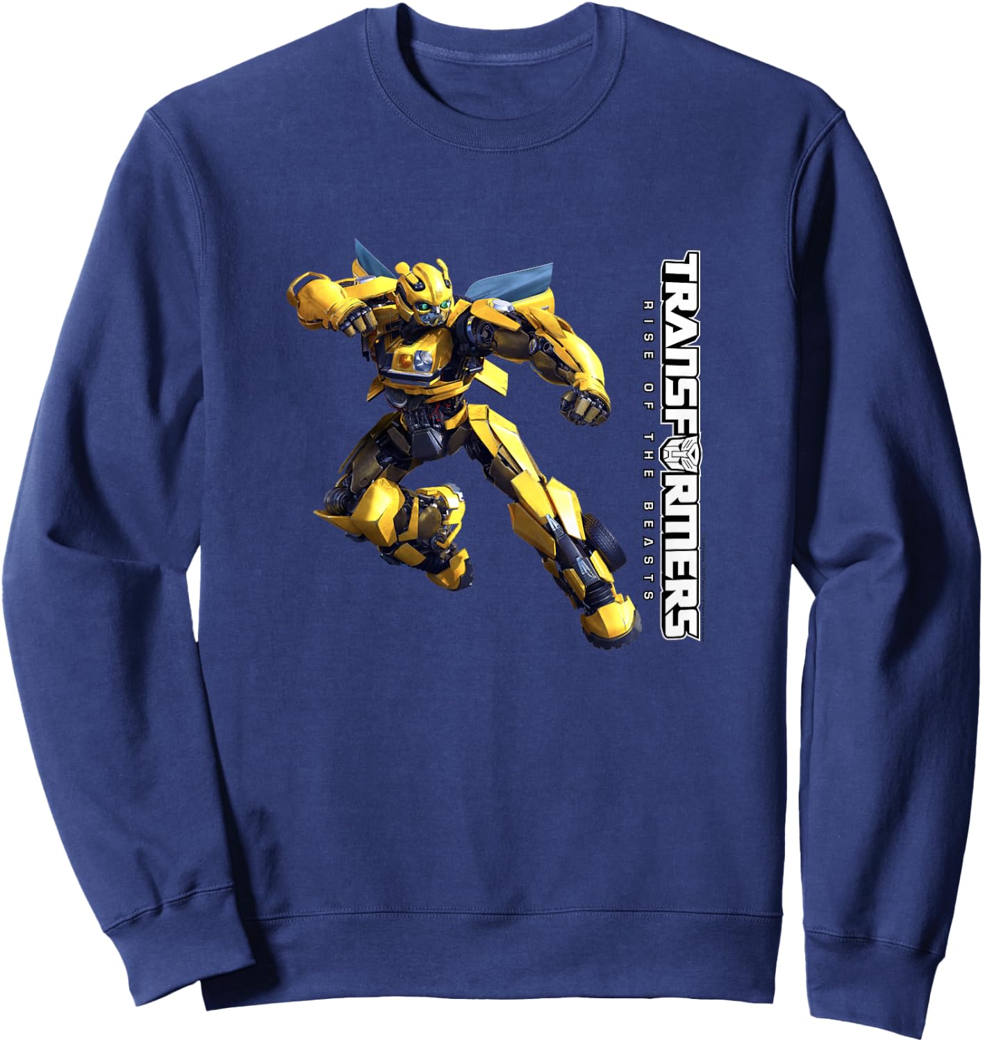 Transformers: Rise of the Beasts Bumblebee Full Body Sweatshirt - Sweatshirt | Navy