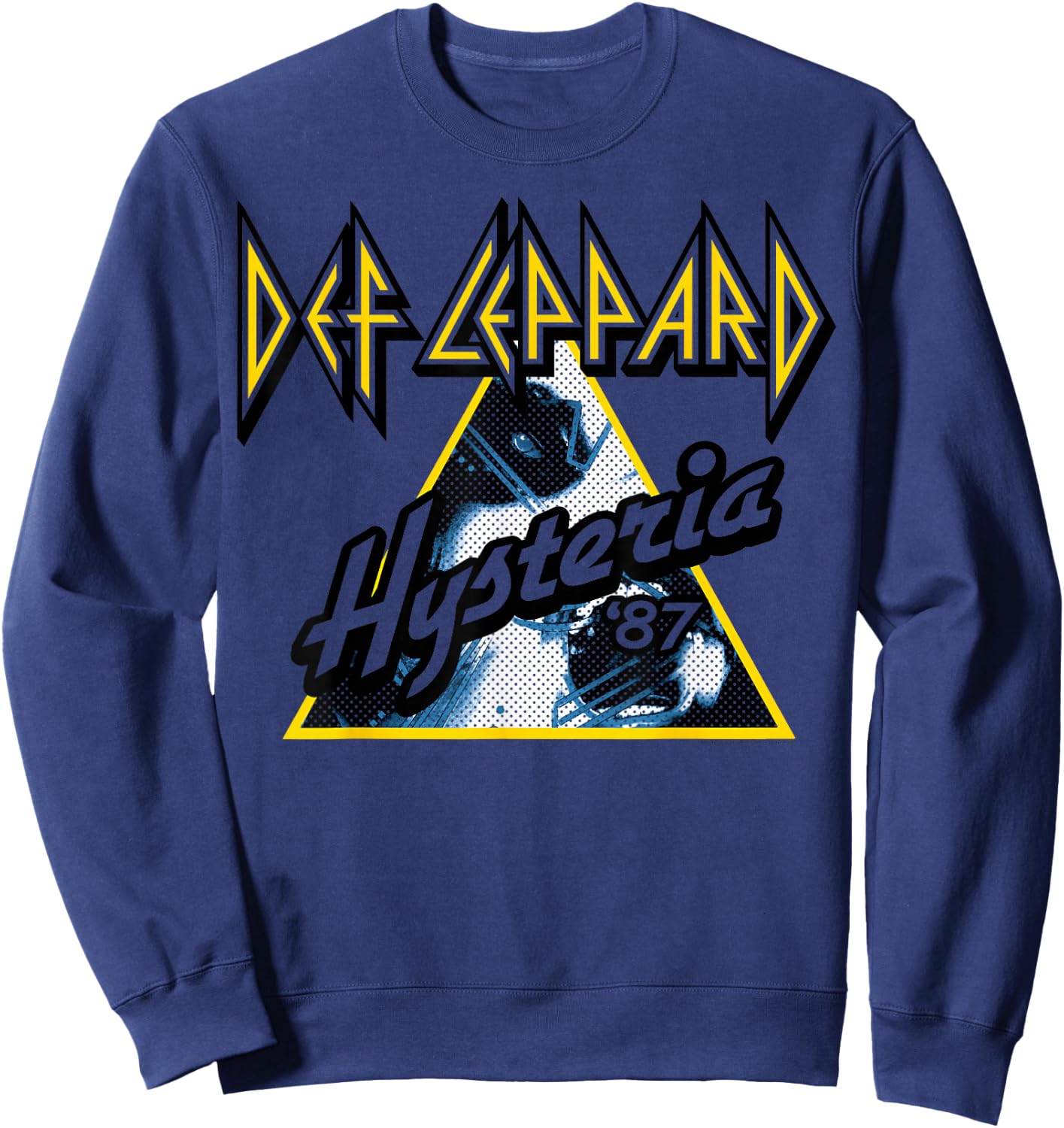 Def Leppard - Hysterical Sweatshirt - Sweatshirt | Navy