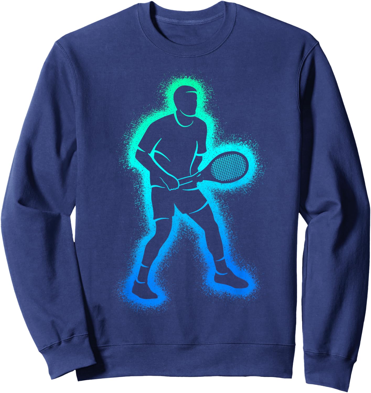 Tennis Players Rackets Kids Boys Men Tennis Player Sweatshirt - Sweatshirt | Navy