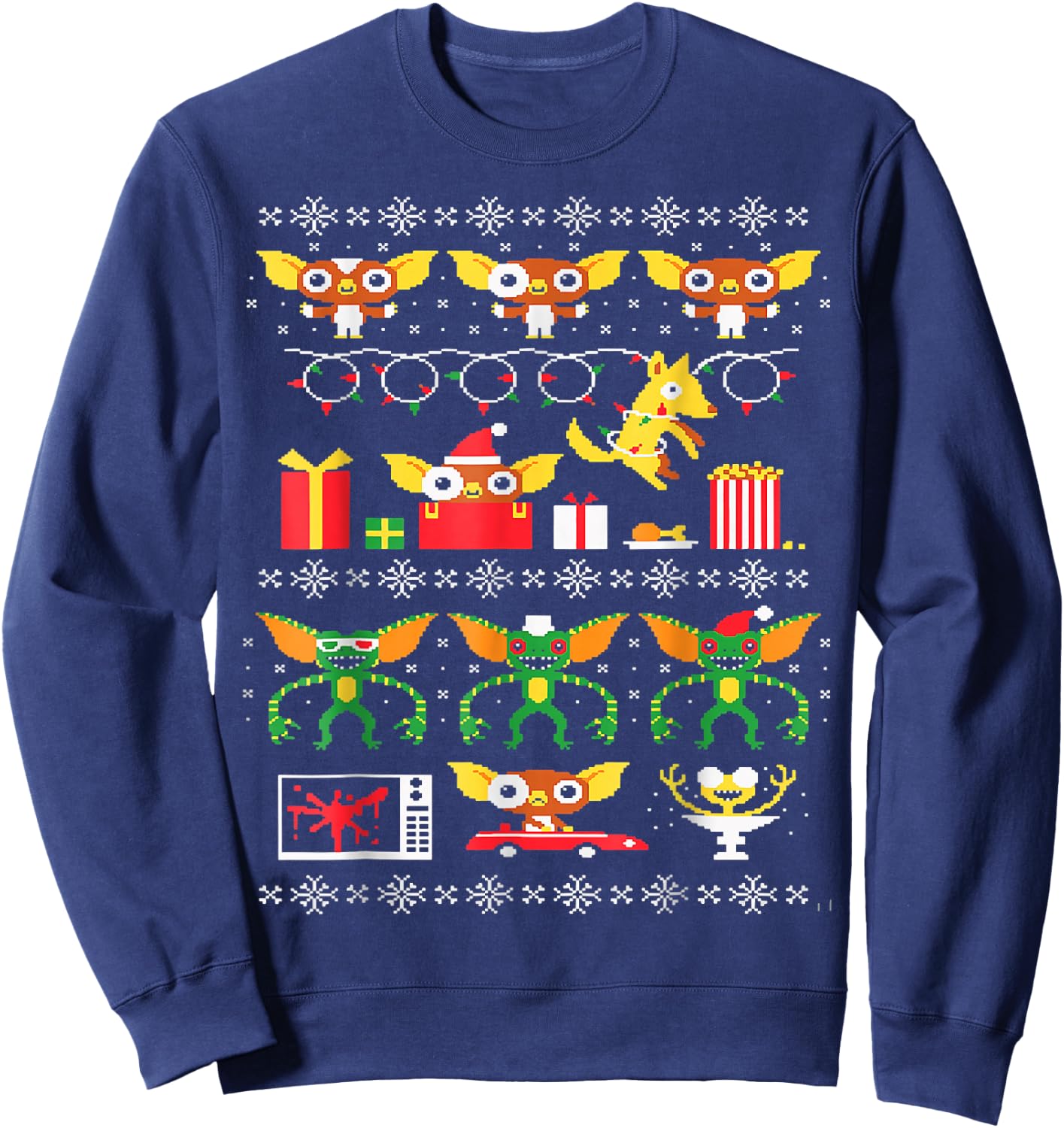 No Cookies After Midnight Happy New Year Funny Xmas Sweatshirt - Sweatshirt | Navy