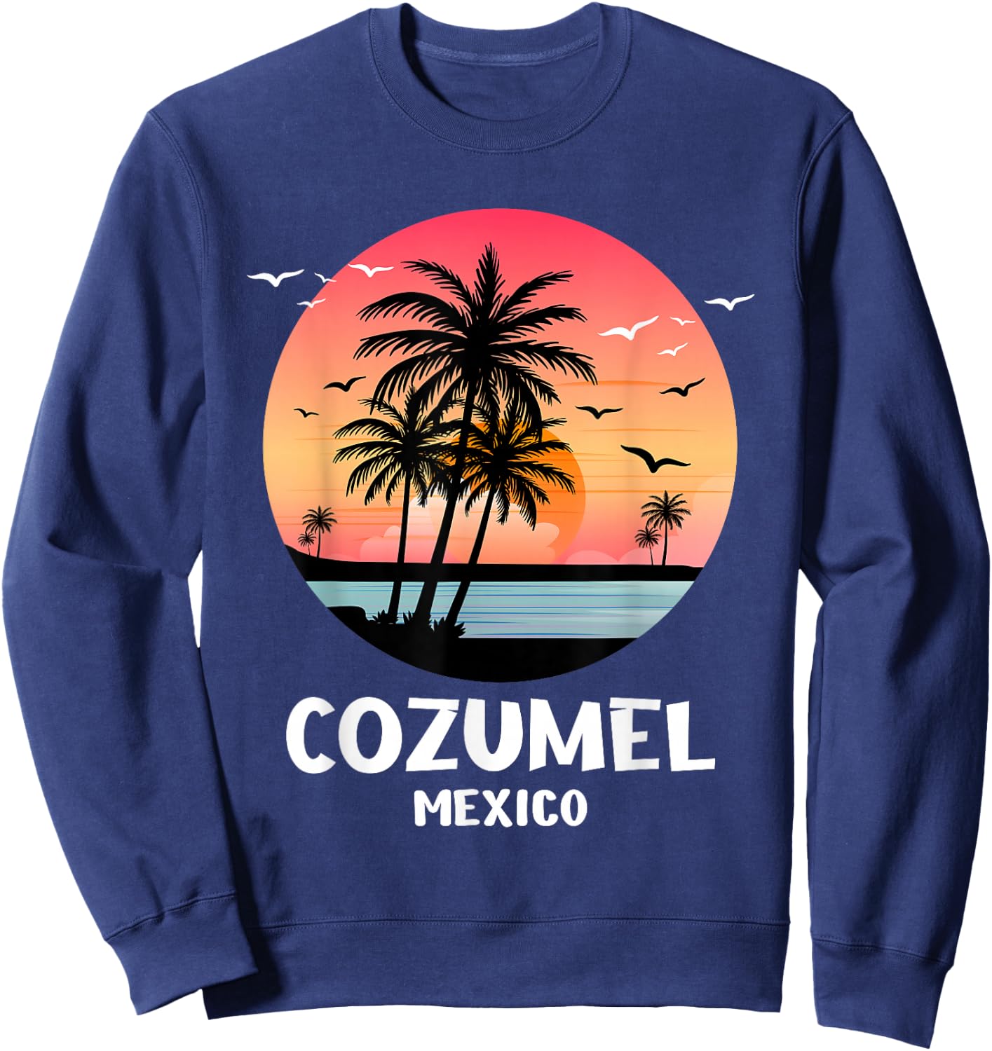 Cool Cozumel Women Cozumel Mexico Souvenir Traveler Sweatshirt - Sweatshirt | Navy