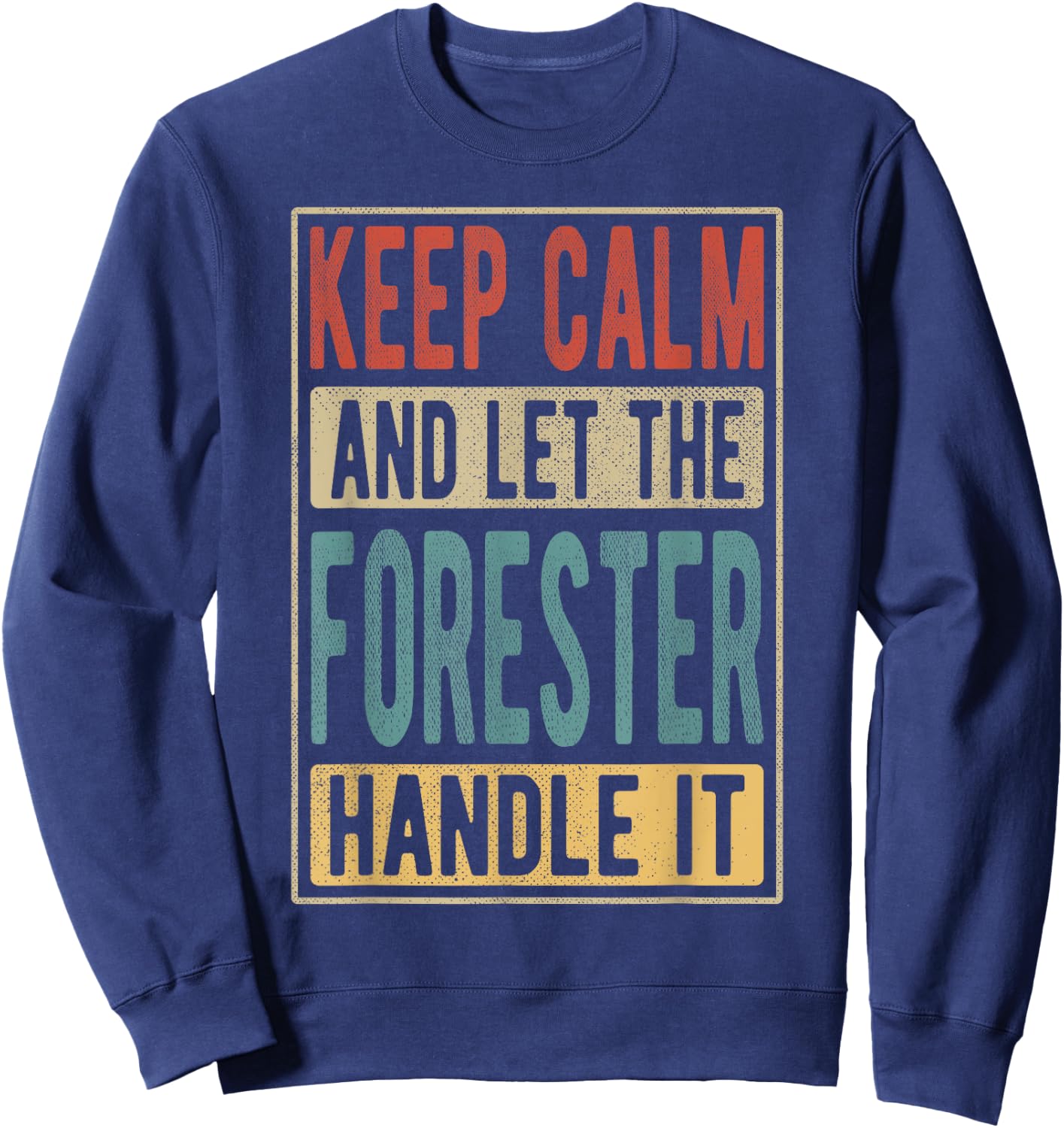 Forester Retro Design - Forester Sweatshirt - Sweatshirt | Navy