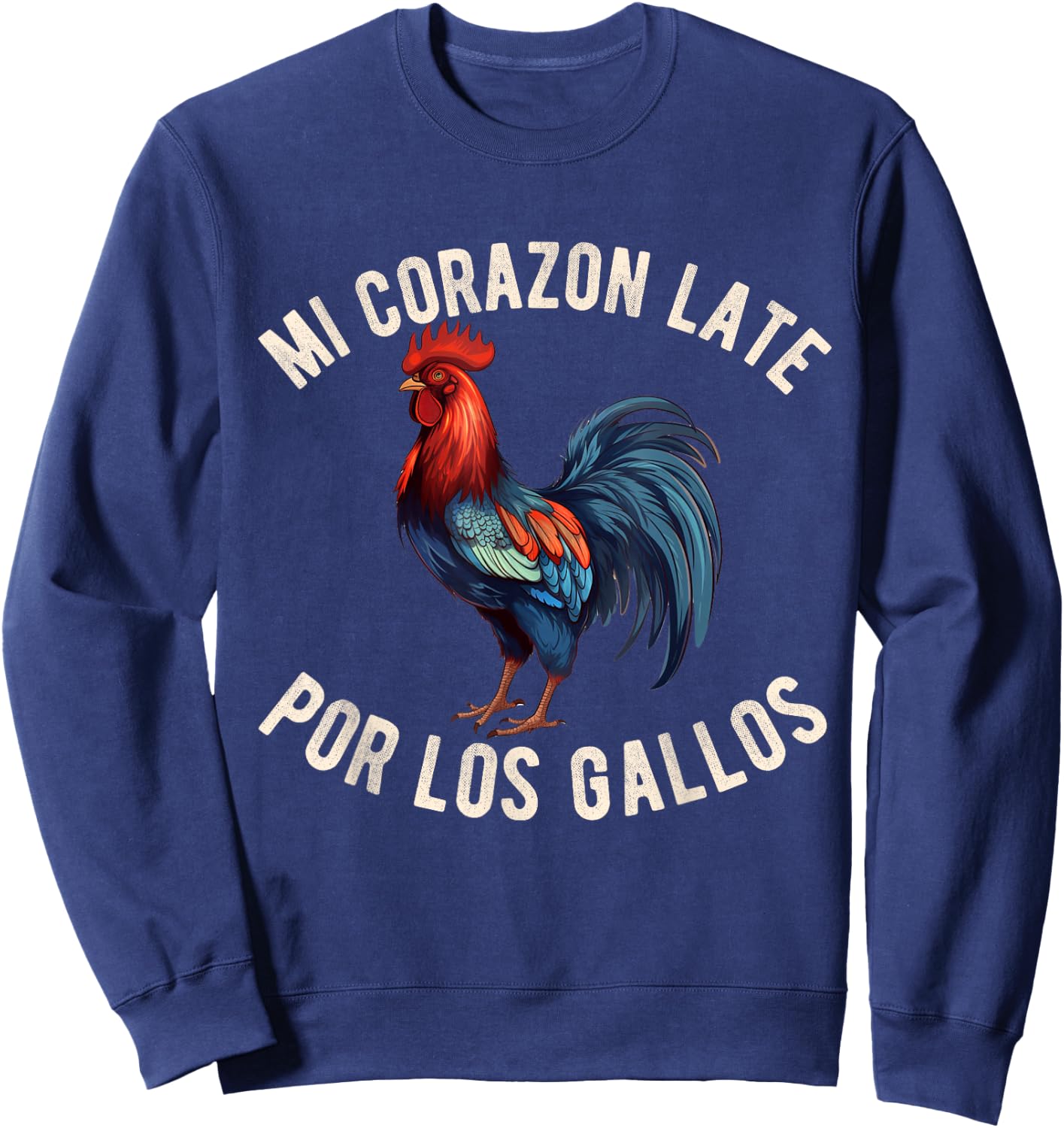 Gallero Hombre Papá Padre Tío Gallero Pelea De Gallos Sweatshirt - Sweatshirt | Navy