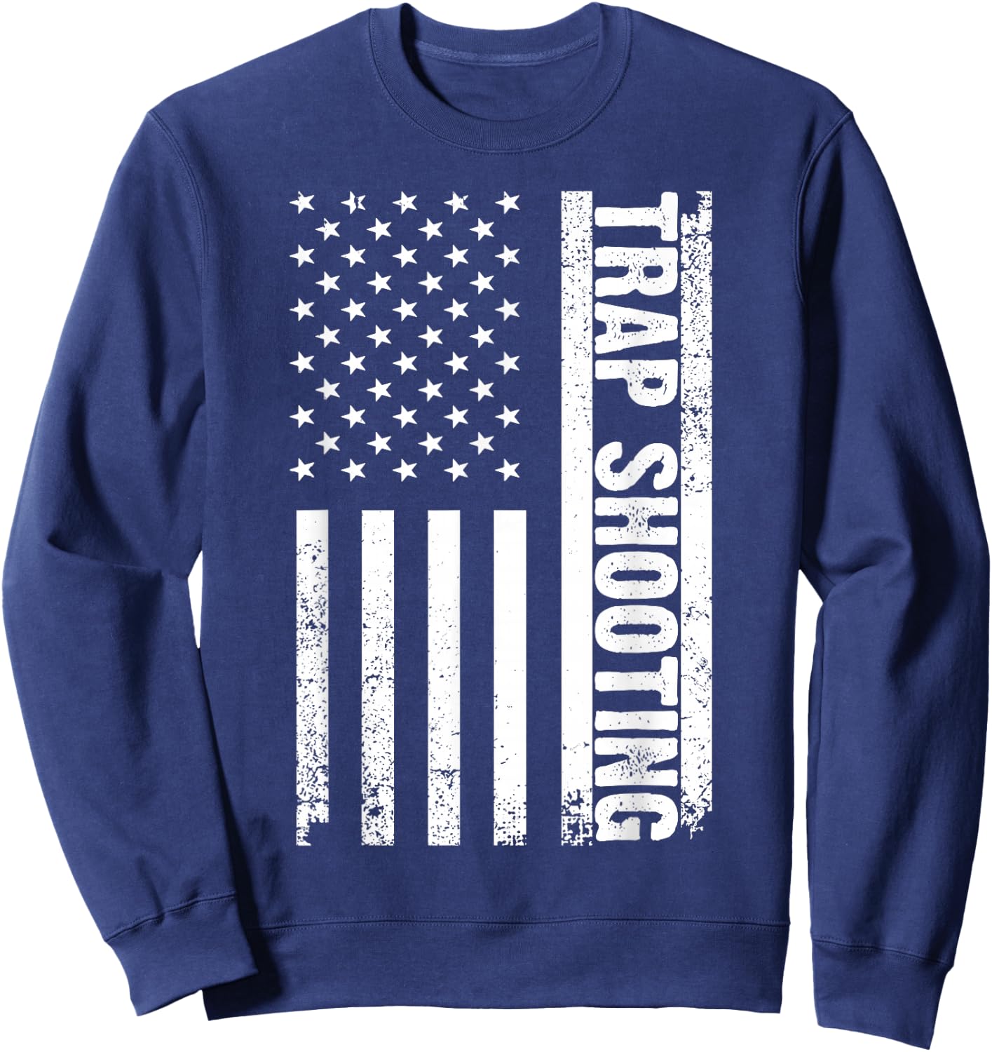 Cool Trap Shooting Art Women Trap Shooter Shooting Sweatshirt - Sweatshirt | Navy