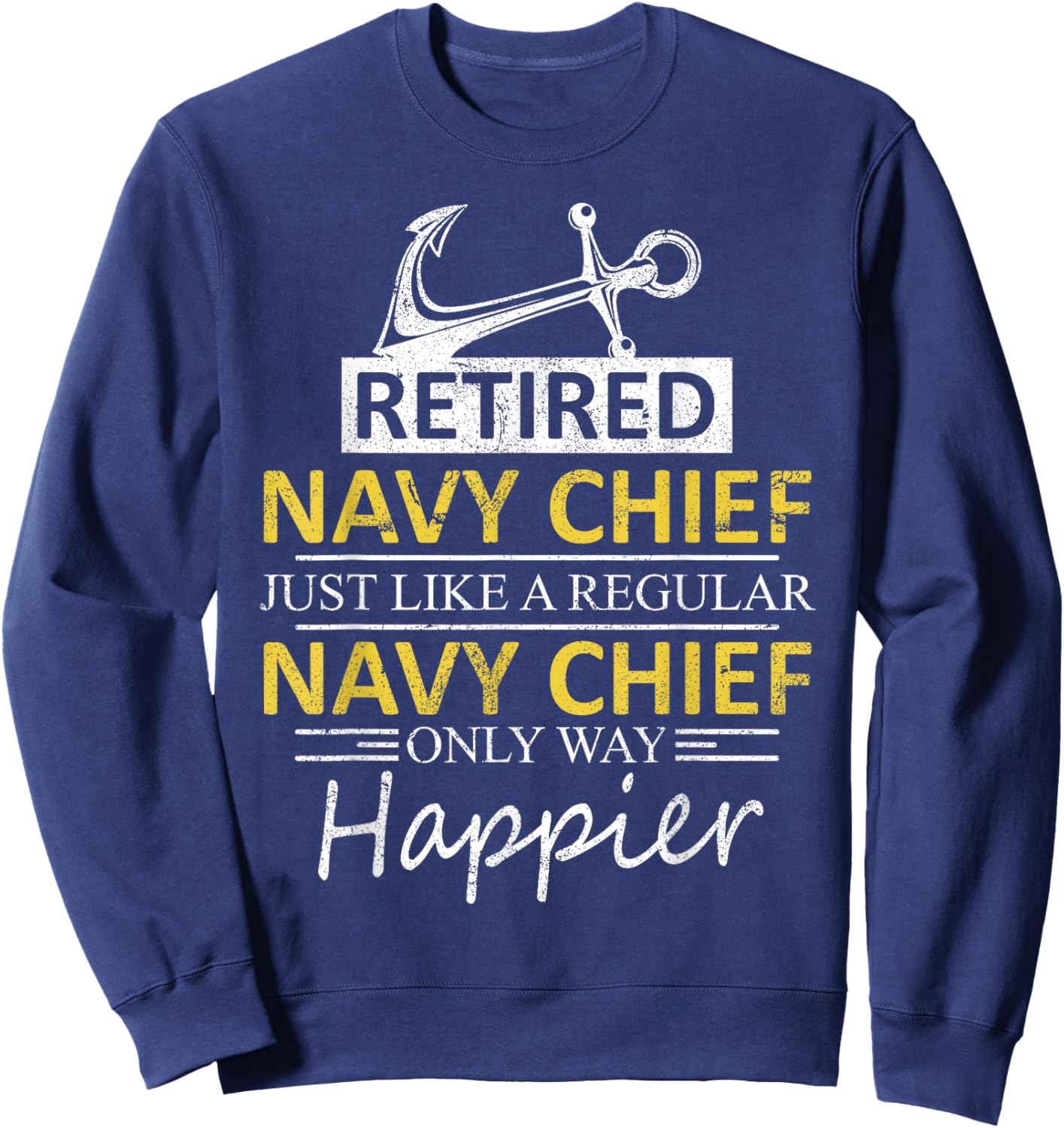 Retired Navy Chief Sweatshirt - Sweatshirt | Navy