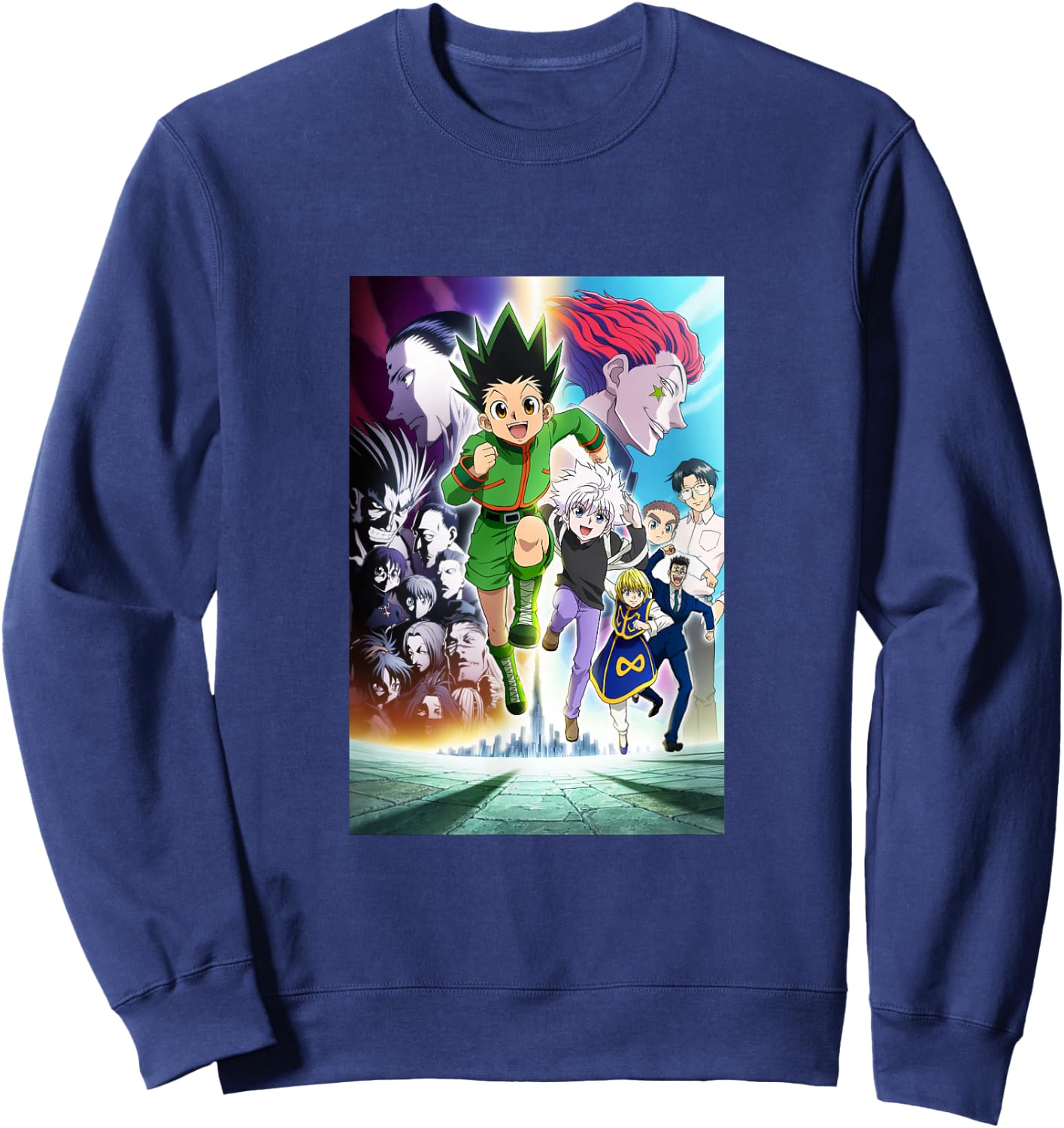 Hunter X Hunter Group Art Sweatshirt - Sweatshirt | Navy