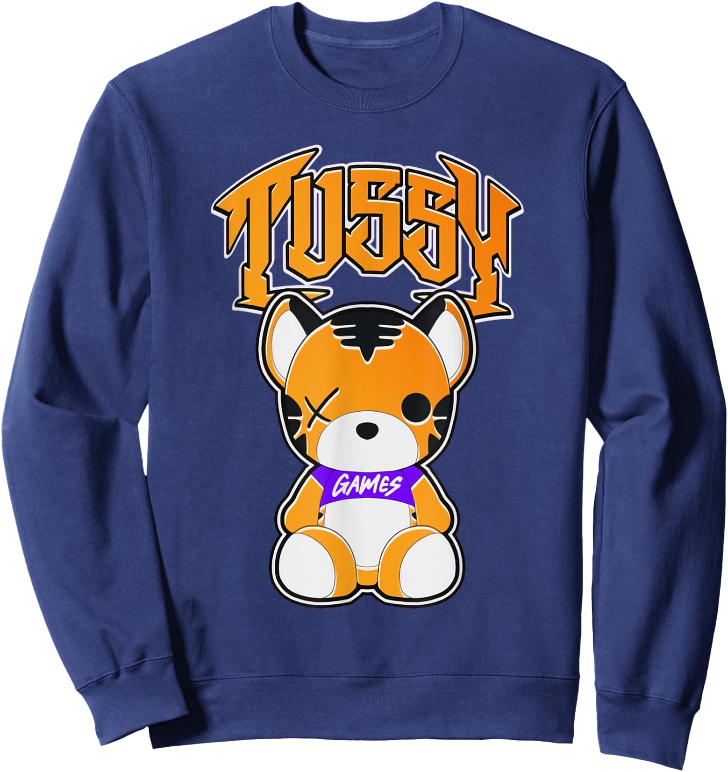 Gaming For Gamer with Tussy Style Sweatshirt - Sweatshirt | Navy