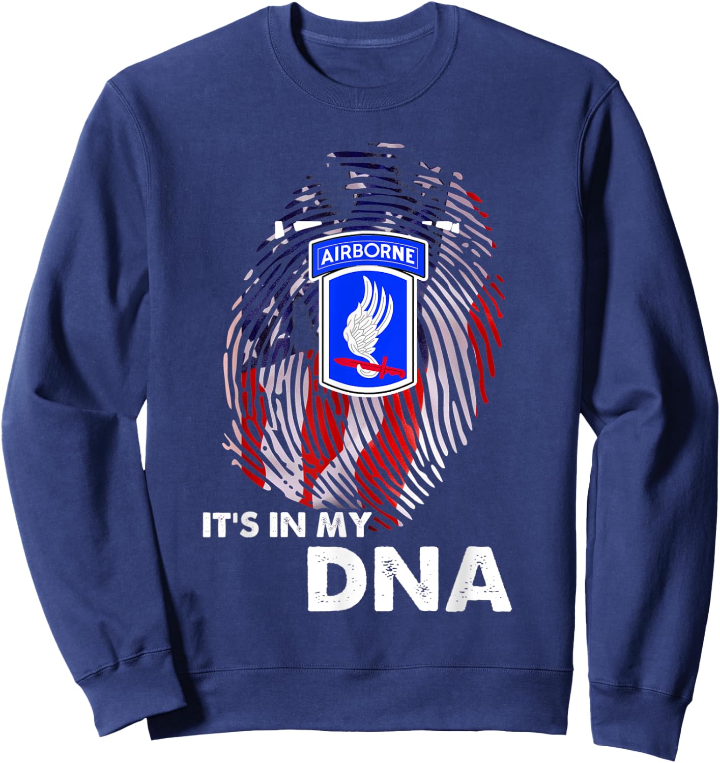 173rd Airborne Brigade Combat Team Veteran Day Christmas Sweatshirt - Sweatshirt | Navy