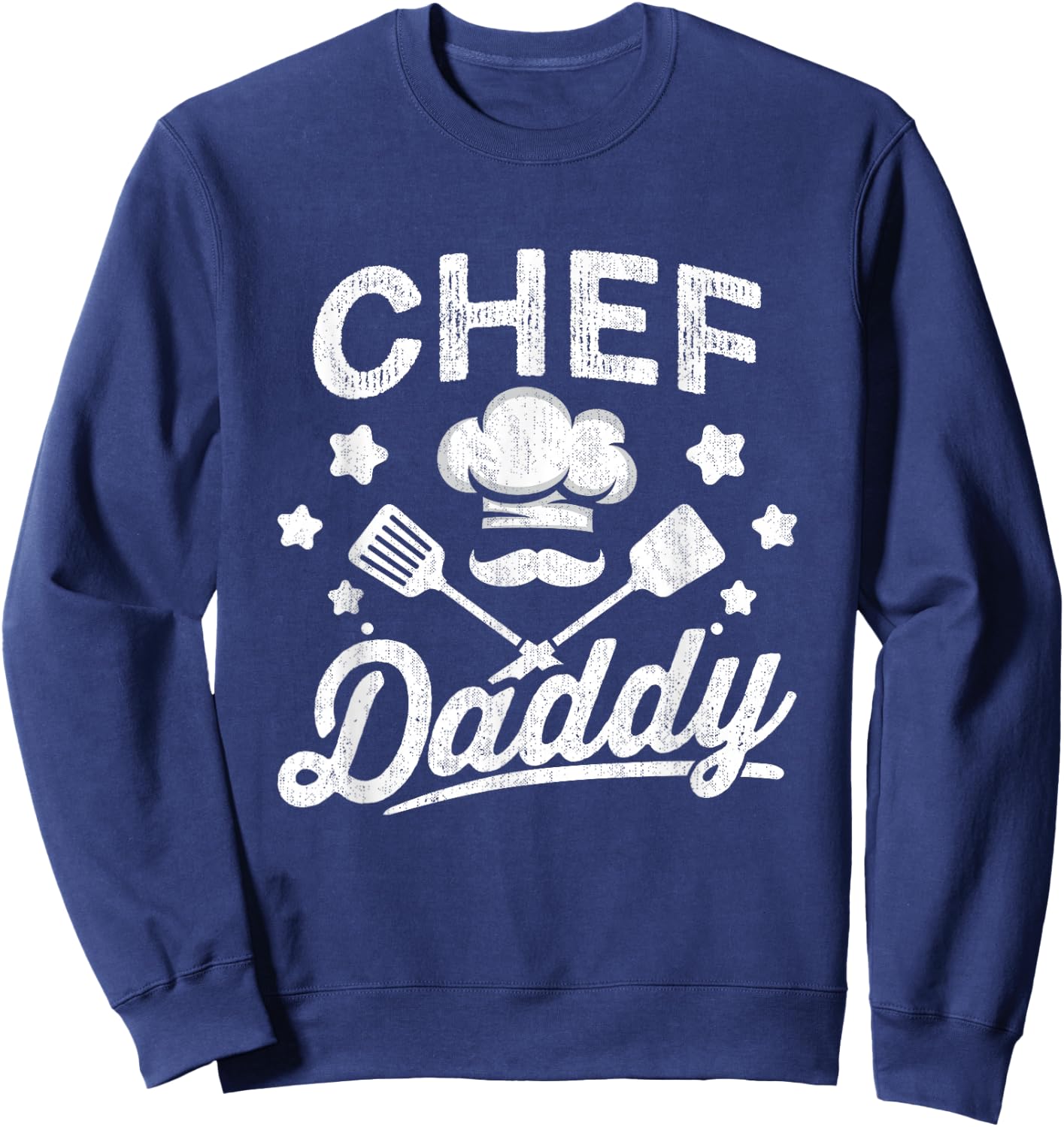 Chef Dad Daddy Head Chef Cook Cooking Sous Chef Grandpa Sweatshirt - Sweatshirt | Navy