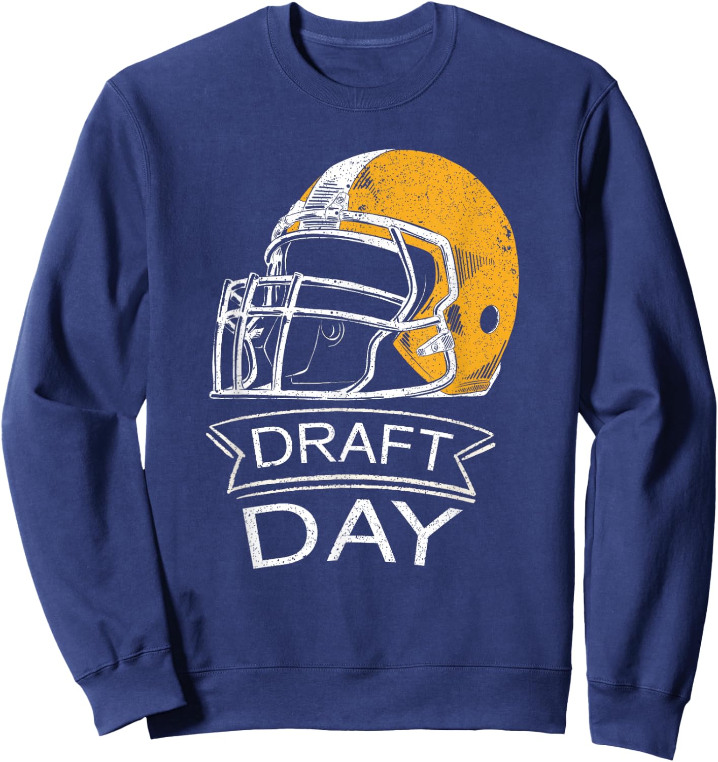 Draft Day | Draft Day Funny Fantasy Football Sweatshirt - Sweatshirt | Navy