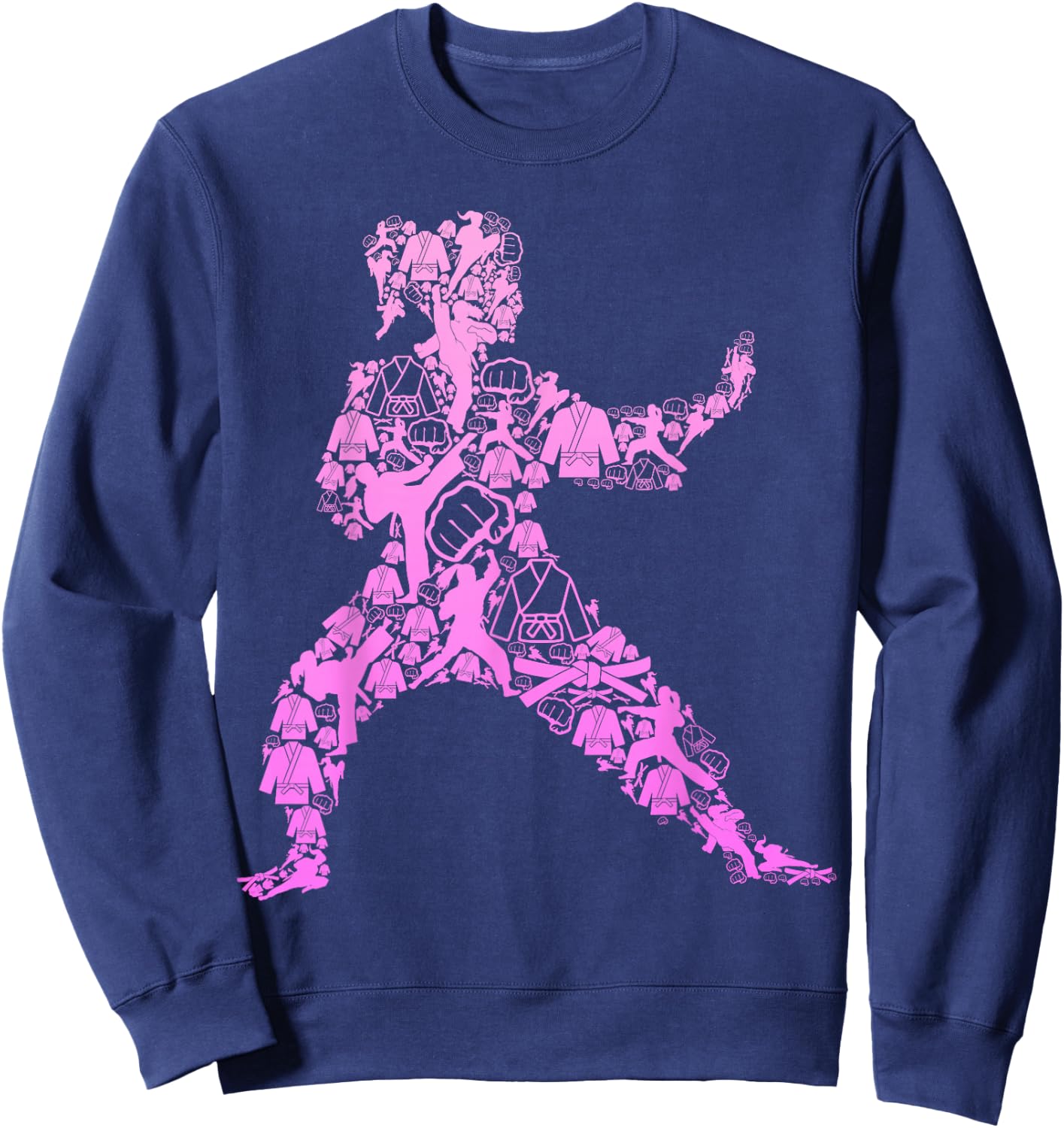 Karate Girl Sweatshirt - Sweatshirt | Navy