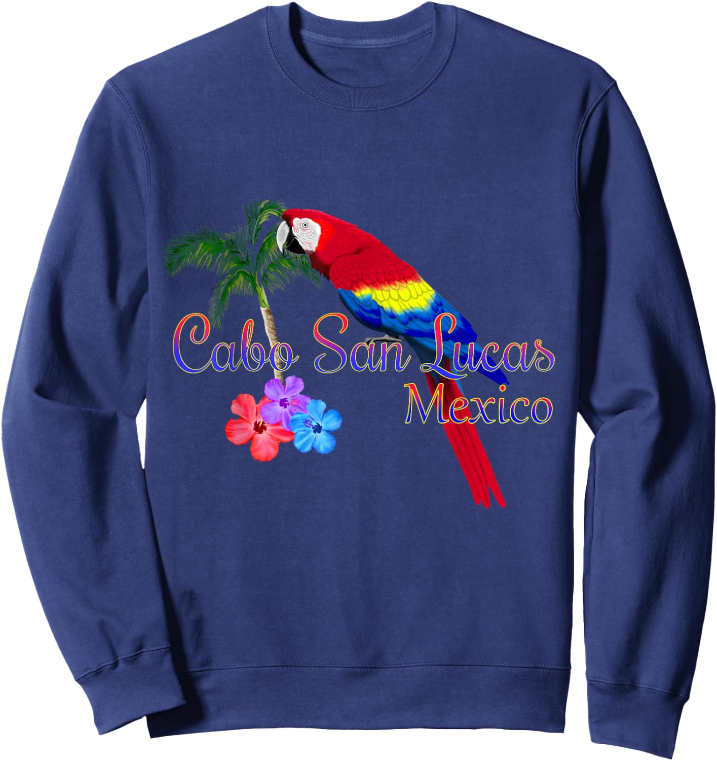 Cabo San Lucas Mexico Baja Souvenir Sweatshirt - Sweatshirt | Navy