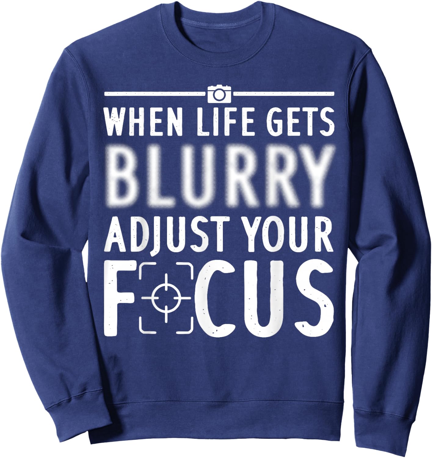 Best Photography Art Women Camera Lover Photographer Sweatshirt - Sweatshirt | Navy