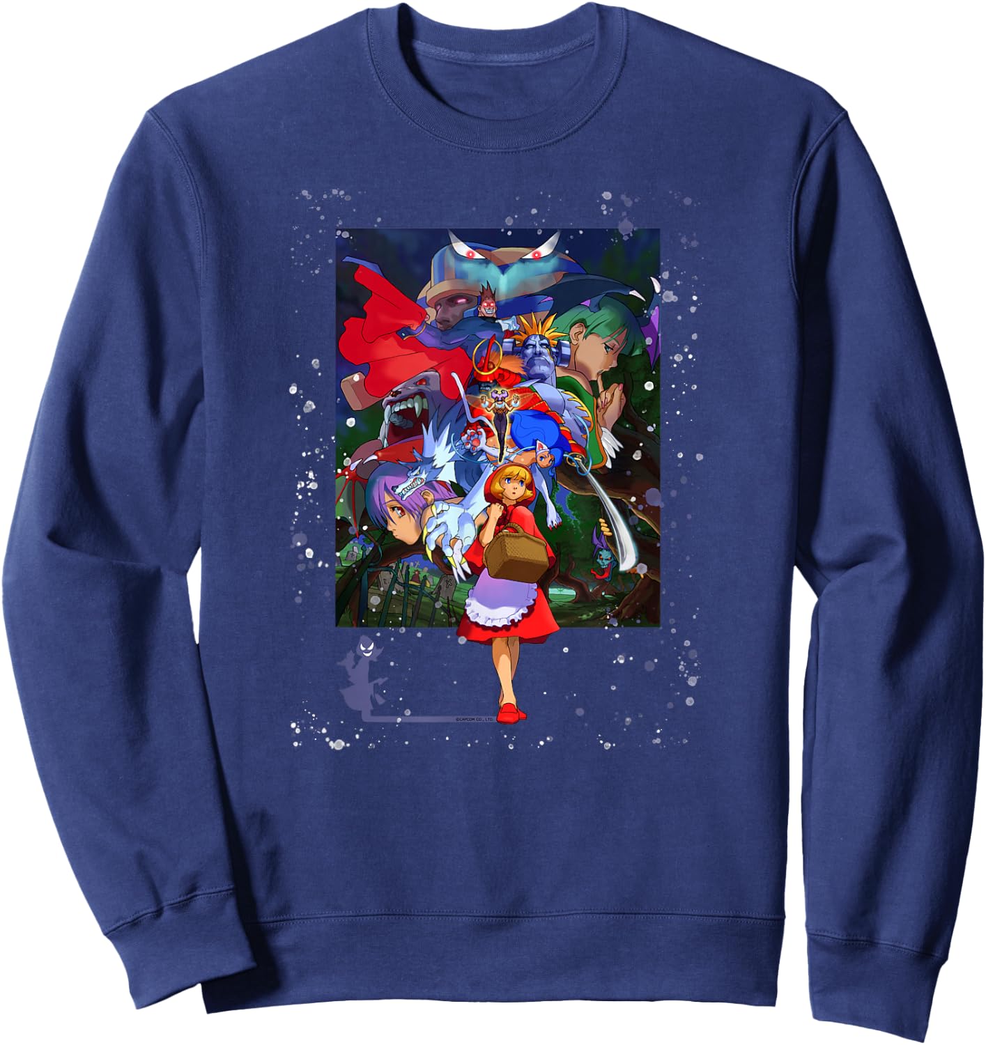 Vampire Savior Sweatshirt - Sweatshirt | Navy