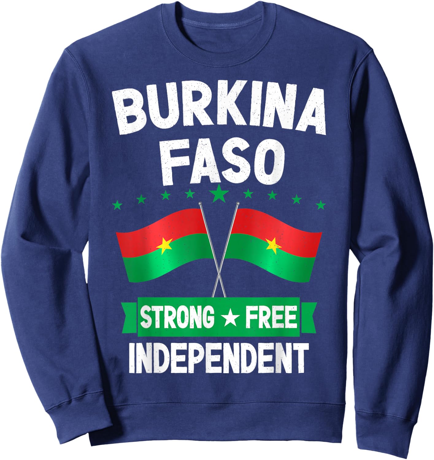 Burkina Faso Sweatshirt - Sweatshirt | Navy