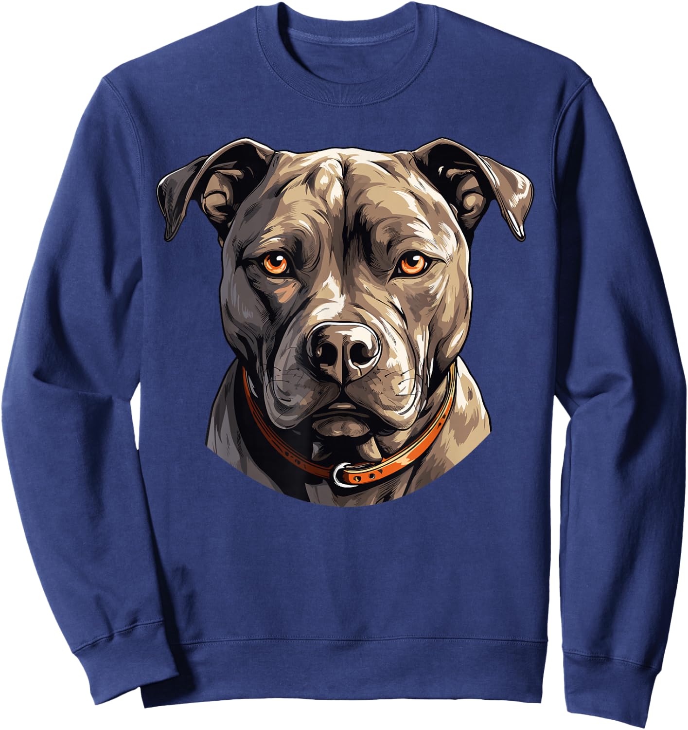 American Pitbull Dog American Pitbull Women Girls Kids Sweatshirt - Sweatshirt | Navy