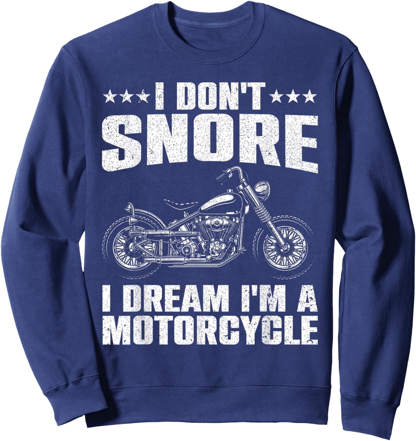 Funny Motorcycle Design Women Motorcycle Rider Lover Sweatshirt - Sweatshirt | Navy