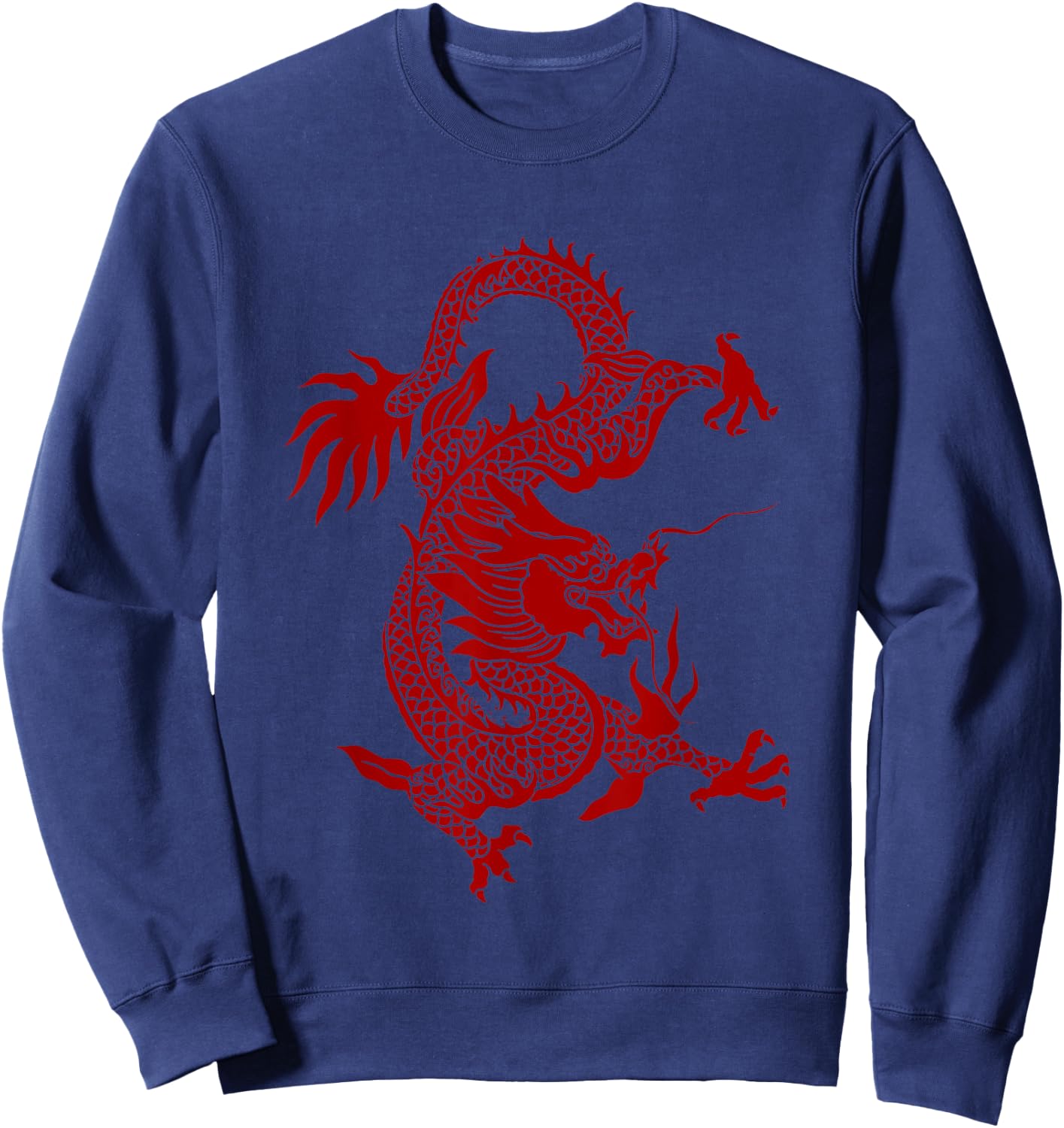 Japanese Dragon tattoo Sweatshirt - Sweatshirt | Navy