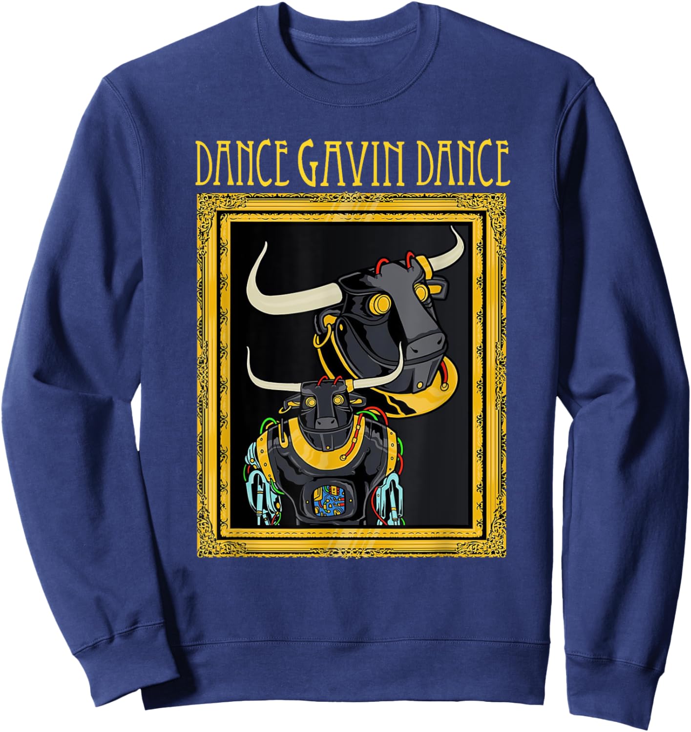 Dance Gavin Dance merch- Mothership -Dance Gavin Dance gifts Sweatshirt - Sweatshirt | Navy