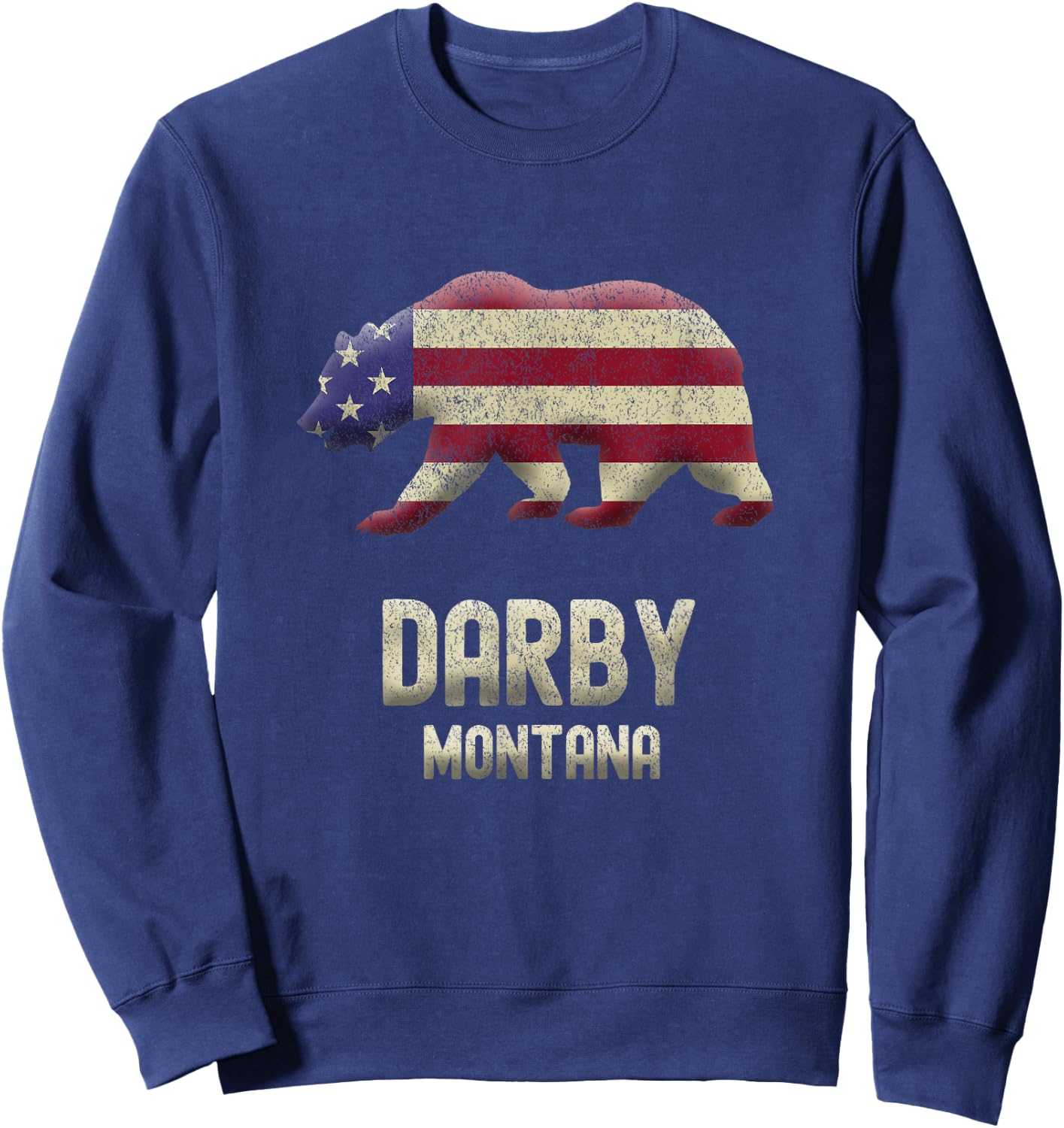 Darby Montana Sweatshirt - Sweatshirt | Navy