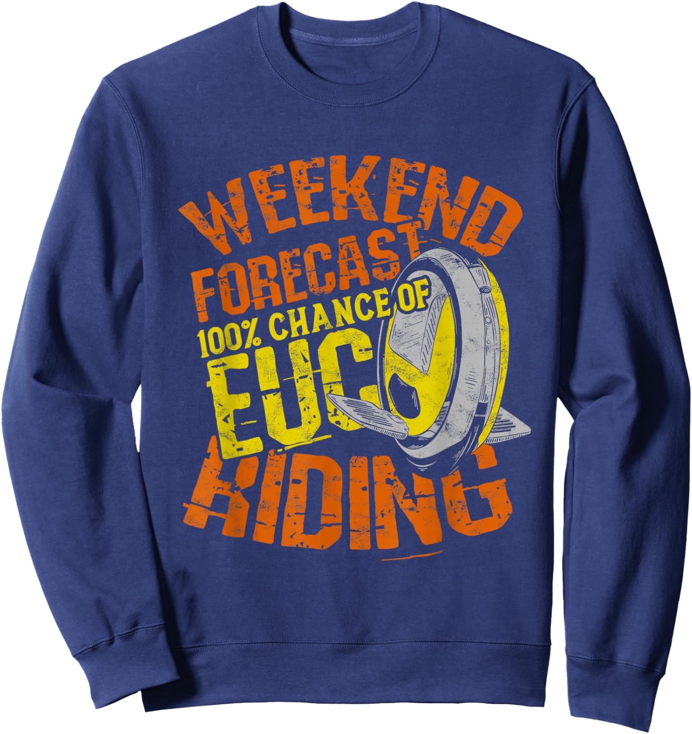 Electric Unicycle EUC Monowheel Electric Unicycle Sweatshirt - Sweatshirt | Navy
