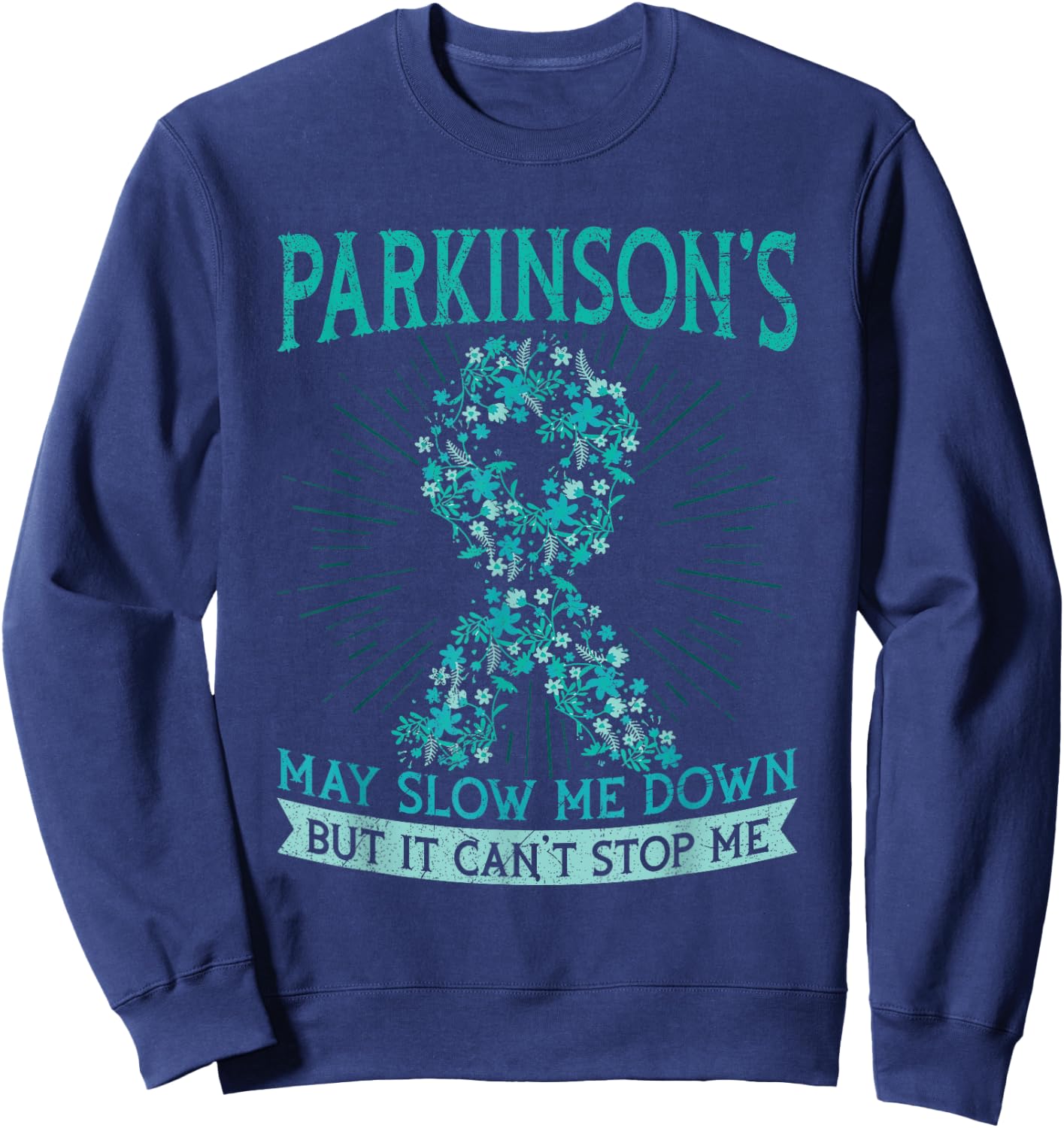 Parkinson's Design for a Guy with parkinson's disease Sweatshirt - Sweatshirt | Navy