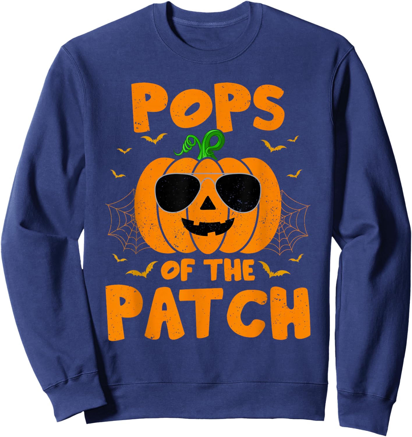 Pumpkin Pops Of The Patch Family Group Costume Halloween Sweatshirt - Sweatshirt | Navy