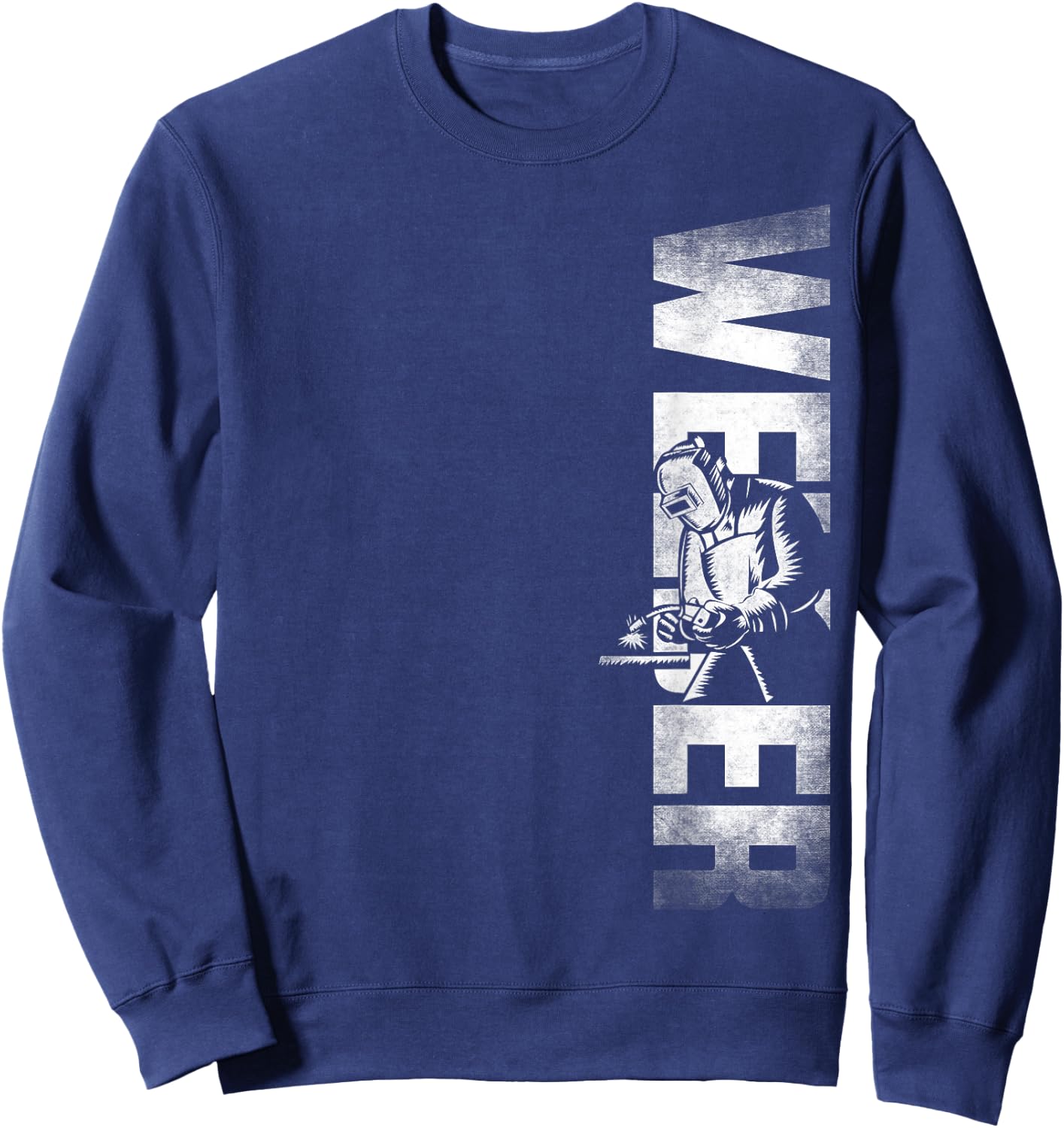 Welding Welder DA0 Welding Welder - - Black - Small - Short Sleeve - Classic Fit Sweatshirt - Sweatshirt | Navy