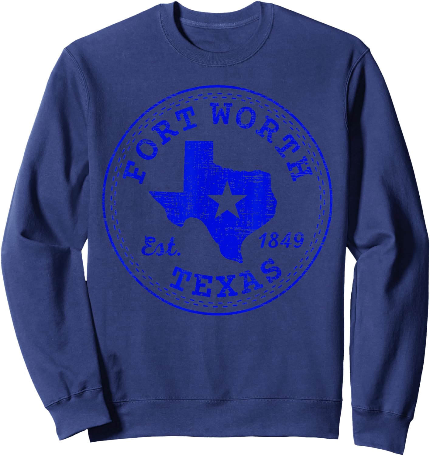 Fort Worth Texas Sweatshirt - Sweatshirt | Navy
