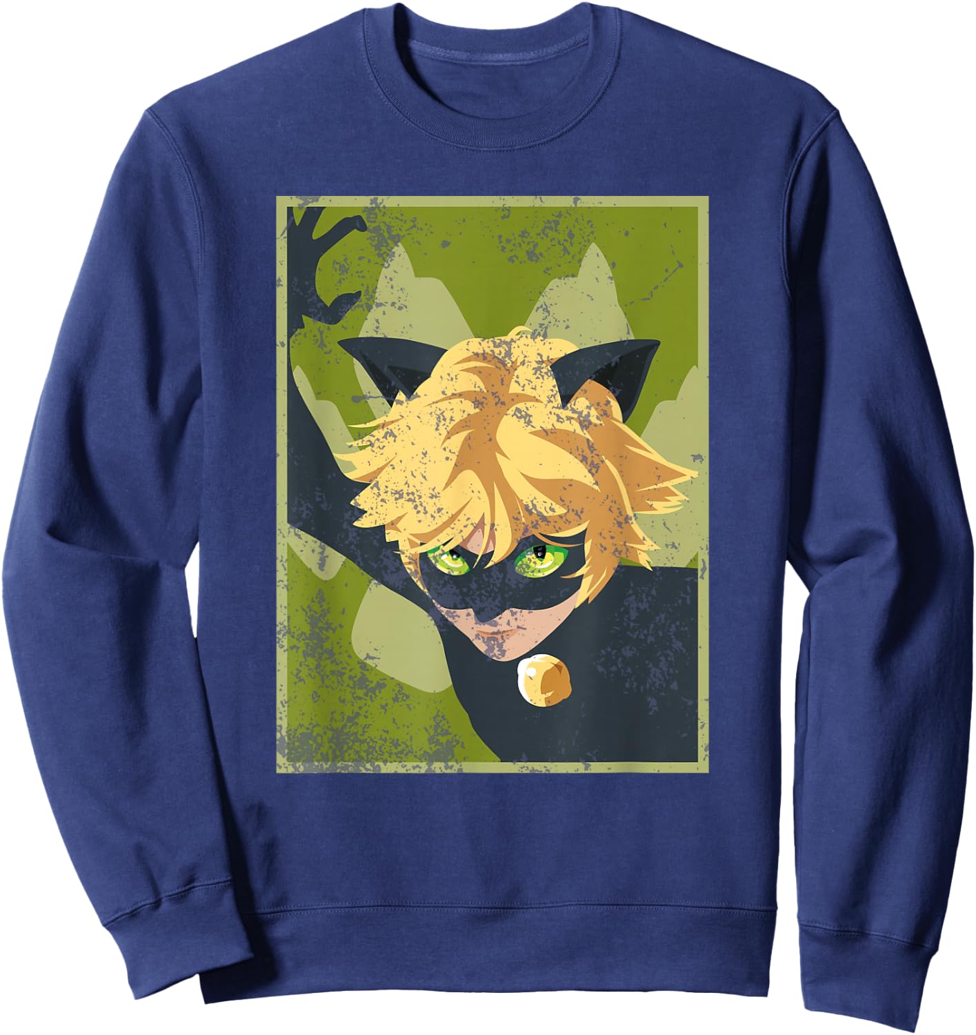 Miraculous Ladybug Vintage Collection with Cat Noir Sweatshirt - Sweatshirt | Navy