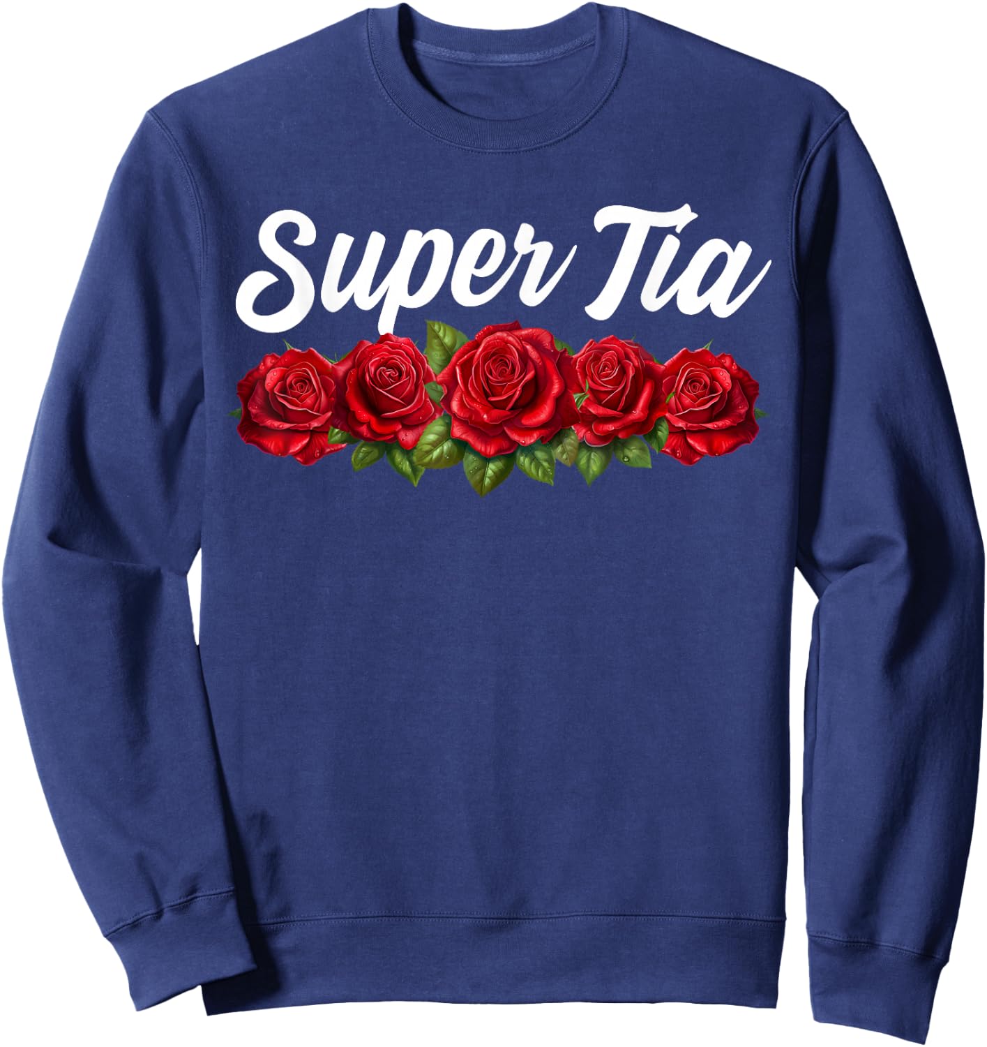 Tia Anuncio de Embarazo Para Futura Tía, Super Tía Sweatshirt - Sweatshirt | Navy