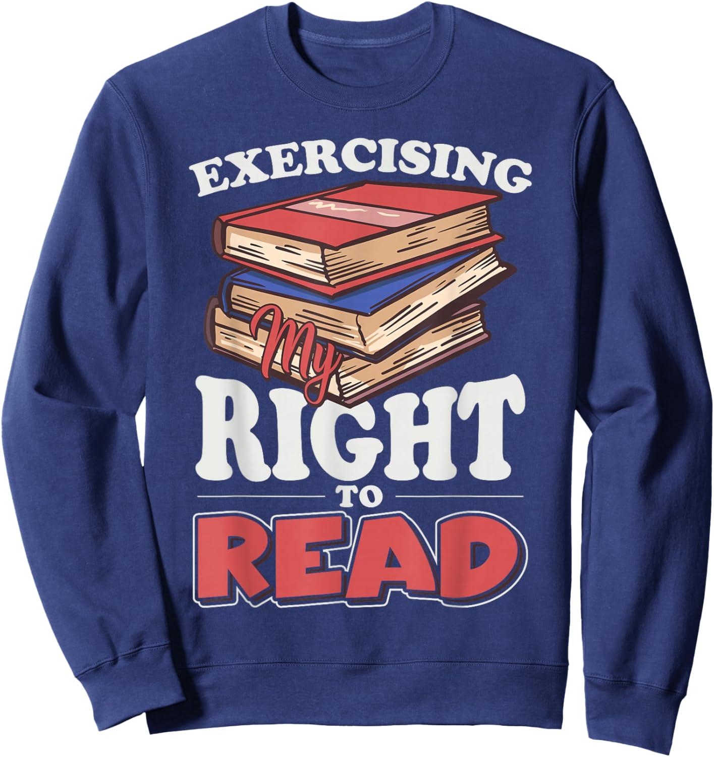 Banned Books Sweatshirt - Sweatshirt | Navy