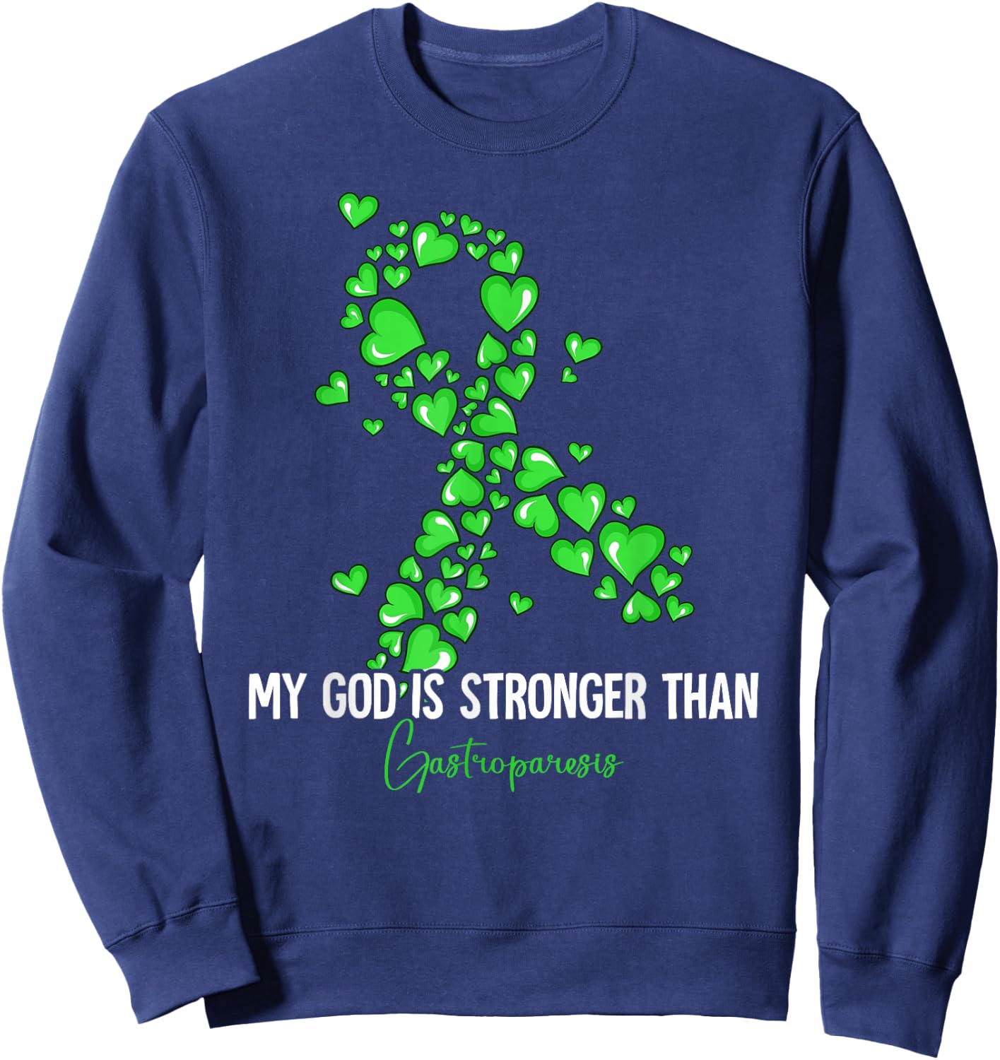 Gastroparesis Awareness Sweatshirt - Sweatshirt | Navy