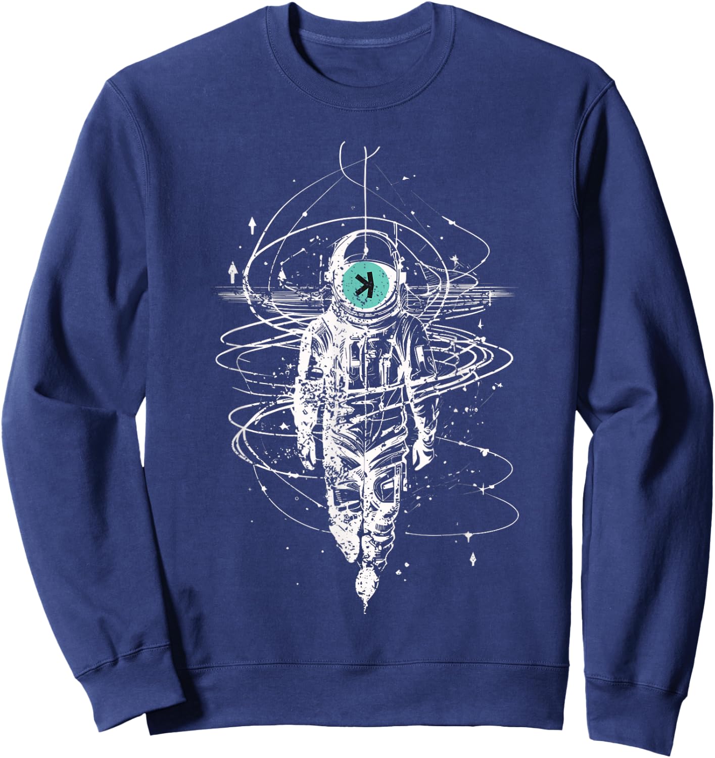 Kaspa Crypto Coin Bullrun 2024 Freedom Cryptocurrency Sweatshirt - Sweatshirt | Navy