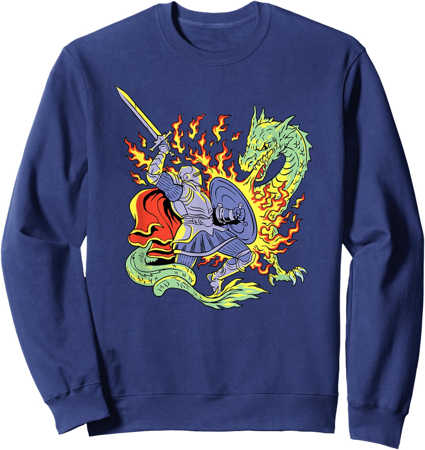 Dragon Slayer Sweatshirt - Sweatshirt | Navy