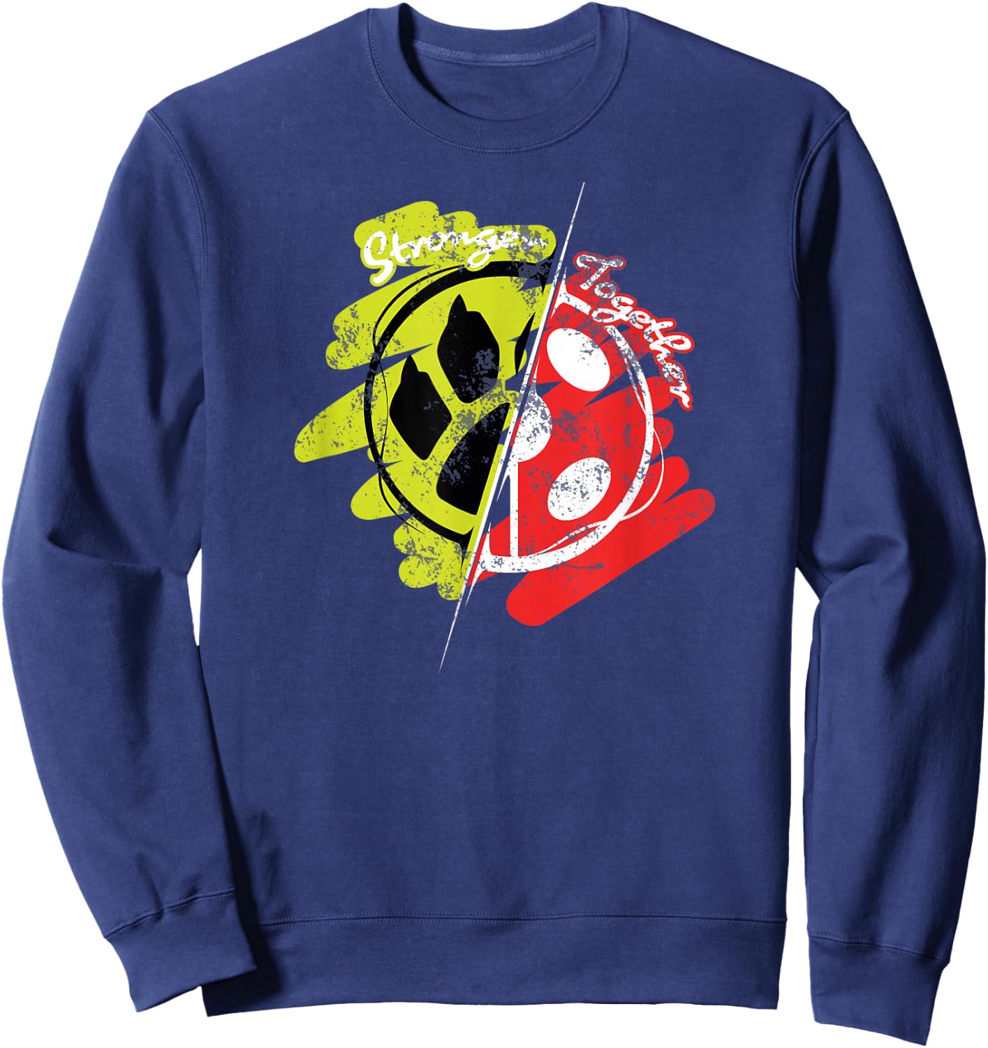 Miraculous Ladybug Vintage Collection Stronger Together Sweatshirt - Sweatshirt | Navy