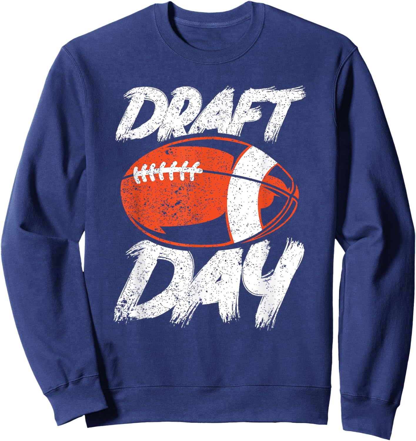 Draft Day | Draft Day Funny Fantasy Football Sweatshirt - Sweatshirt | Navy