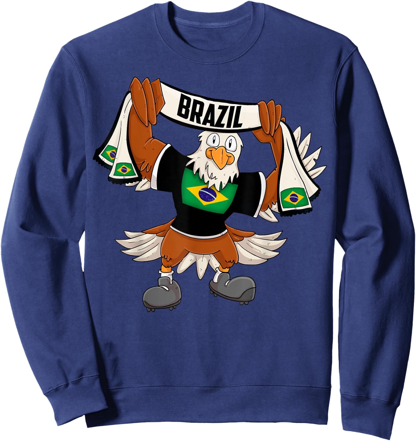 Brazil Eagle Sweatshirt - Sweatshirt | Navy