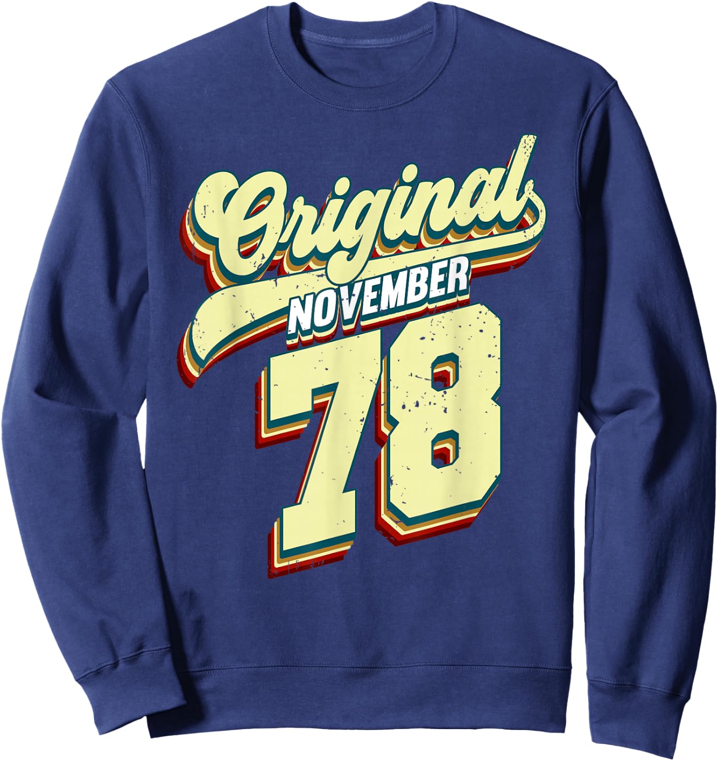 November Original 1978 Sweatshirt - Sweatshirt | Navy