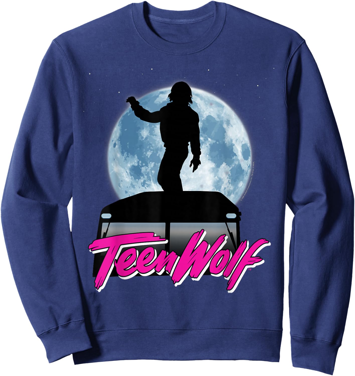 Teen Wolf Moonlight Surf Sweatshirt - Sweatshirt | Navy
