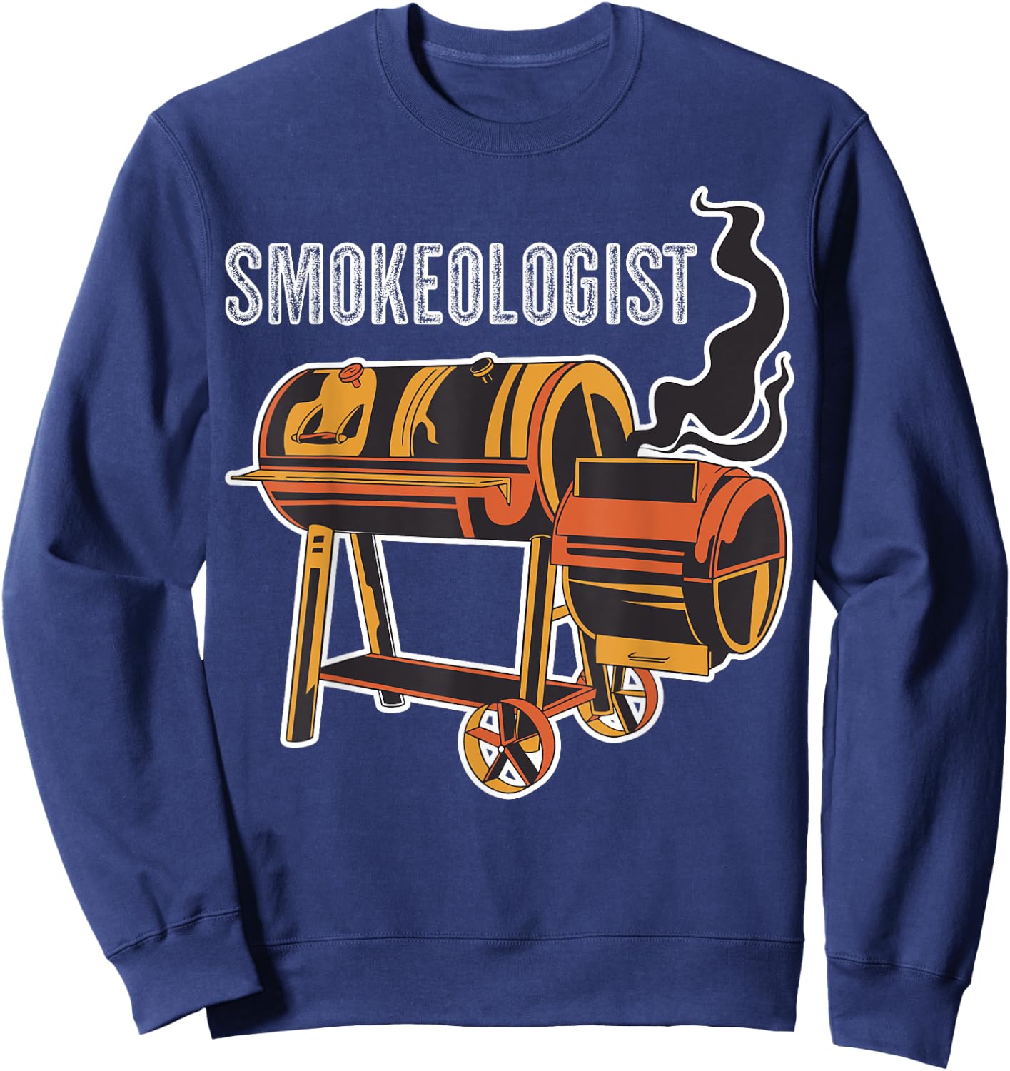 Smokeologist Sweatshirt - Sweatshirt | Navy